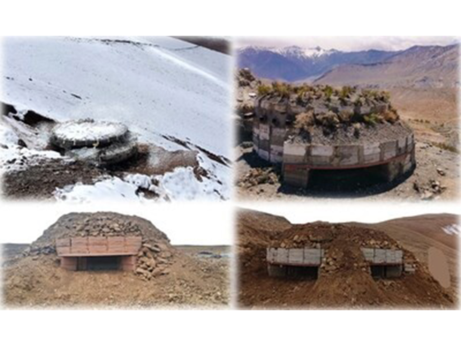 MiCoB's 3D Printed Bunkers (3D PDs or Permanent Defences) deployed across the border areas