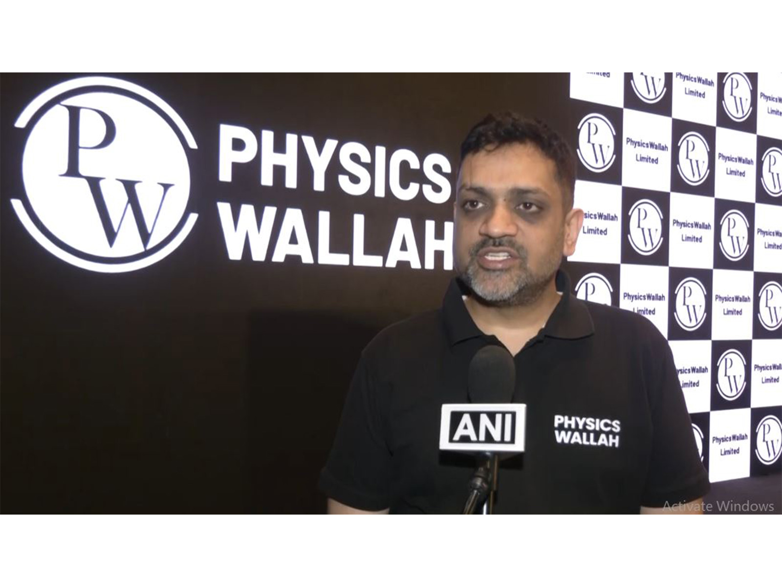 Physics Wallah (PW) co-founder and whole-time director, Prateek Maheshwari (Photo/ANI)