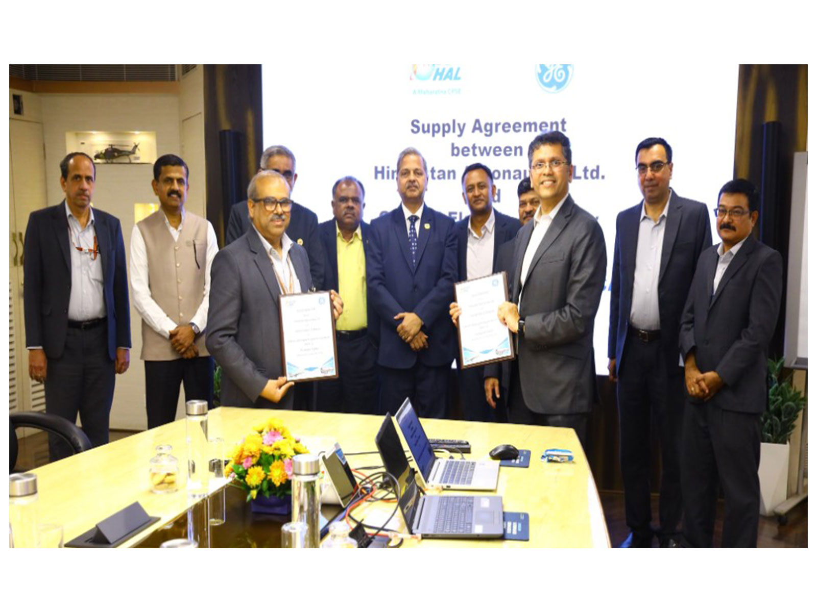 India signs USD one billion deal with US firm GE for fighter jet engines  (Photo/X/@HALHQBLR)