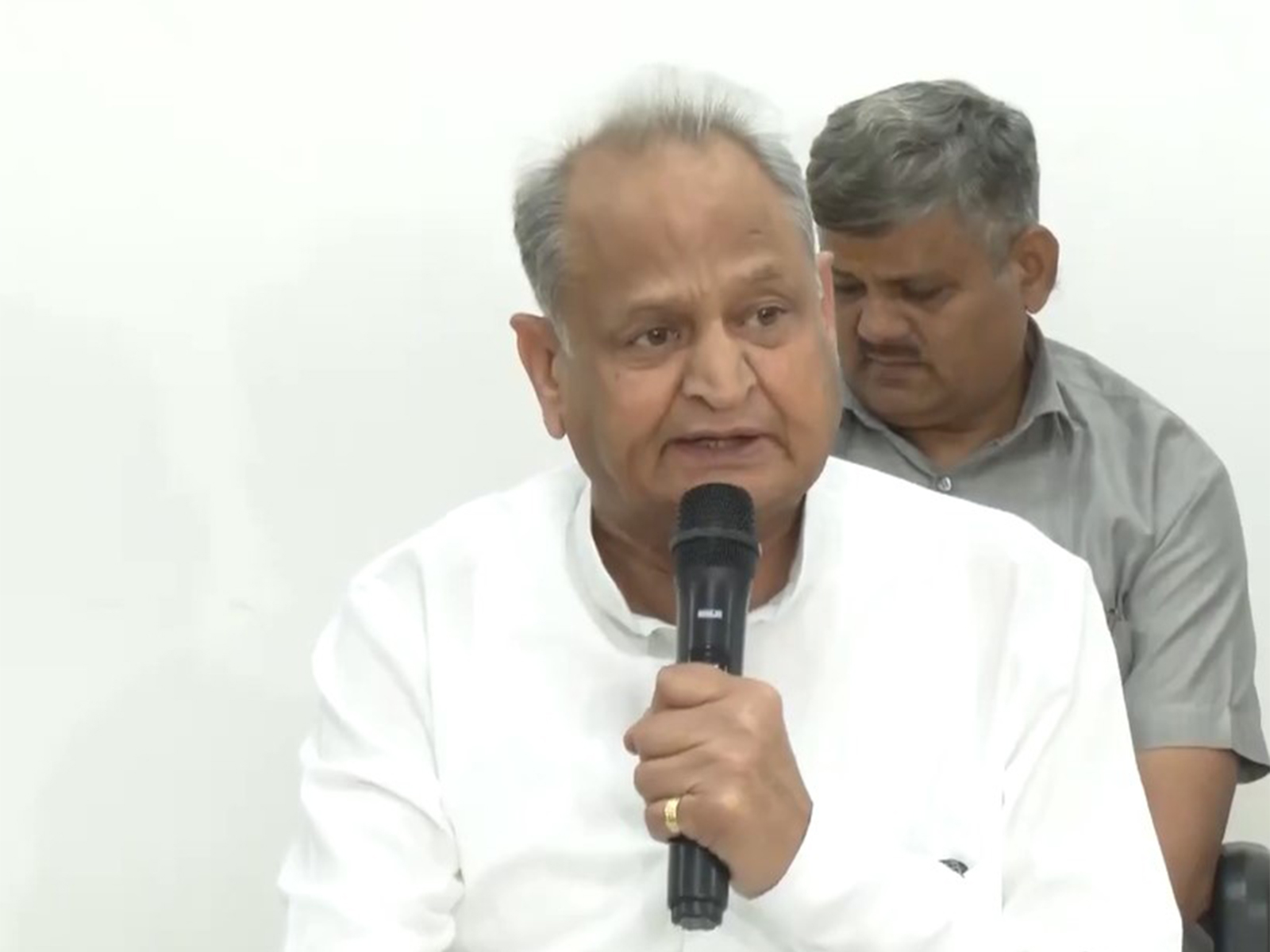 Former Rajasthan Chief Minister Ashok Gehlot (Photo/ANI)