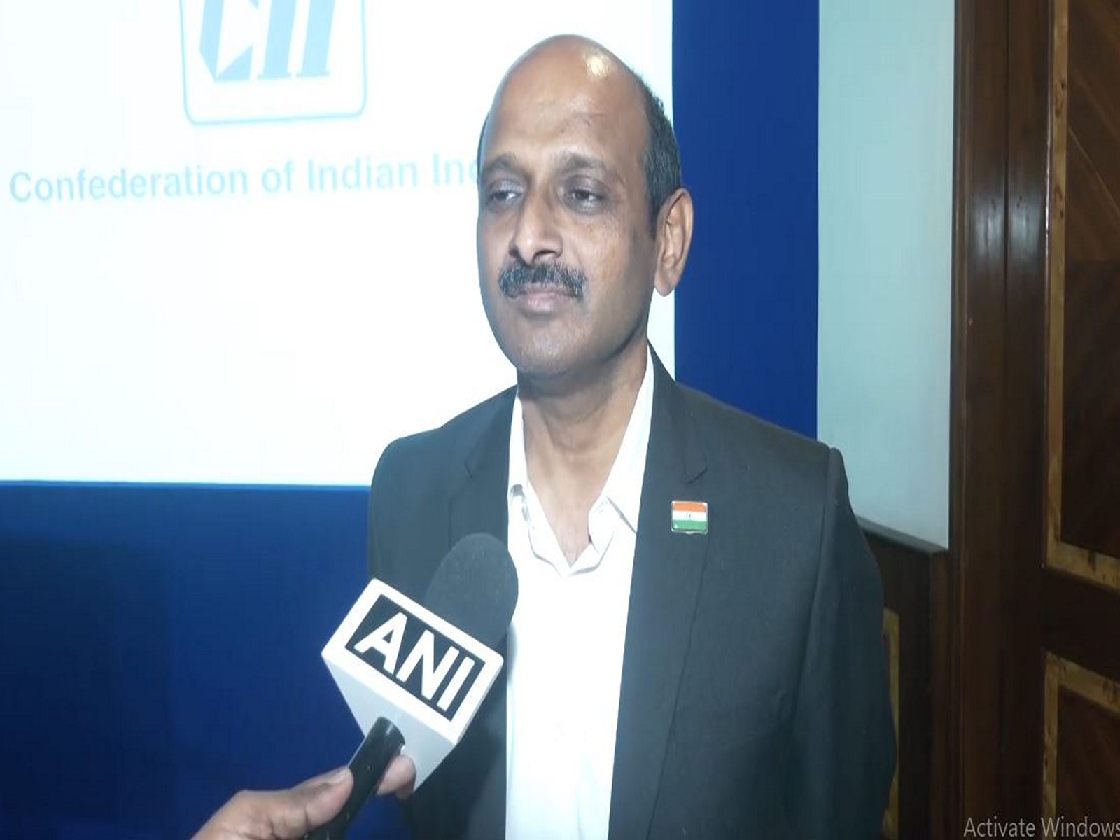 Wing Commander P Madhusoodhanan, Vice President - Aerospace and Defence, TIDCO (Photo/ANI)