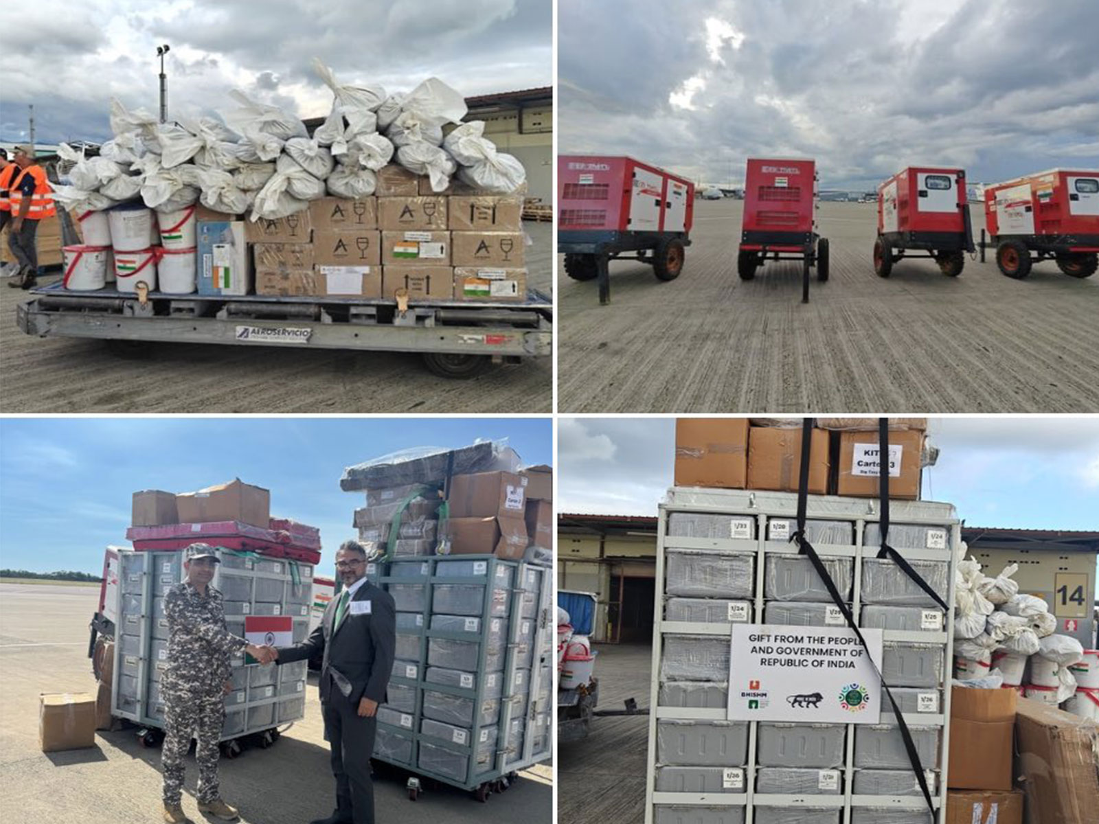 India sends relief material for Jamaica and Cuba after Hurricane Melissa (Photo:X/@hcikingston)