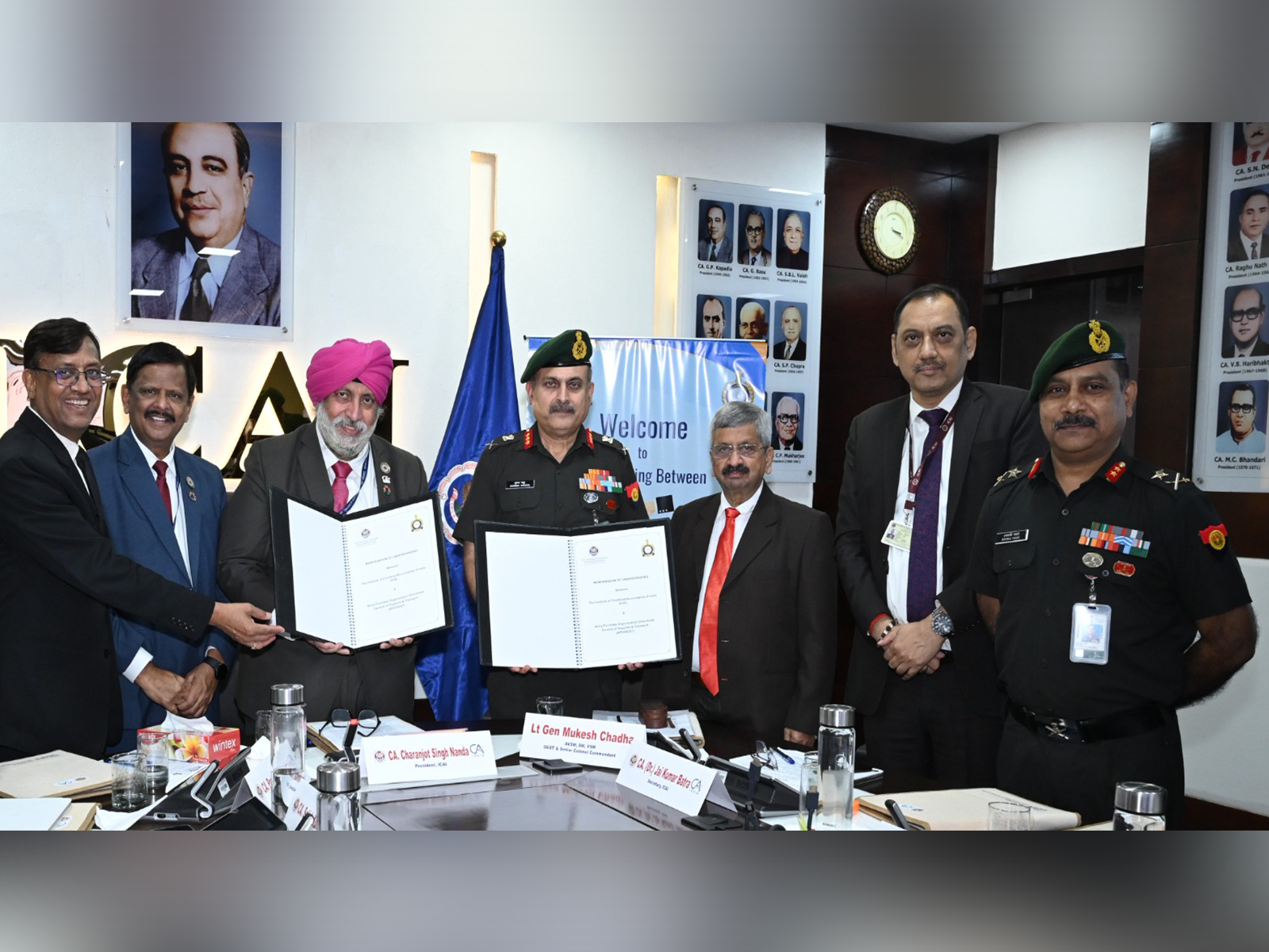 ICAI, Indian Army ink MoU (Photo/ICAI)