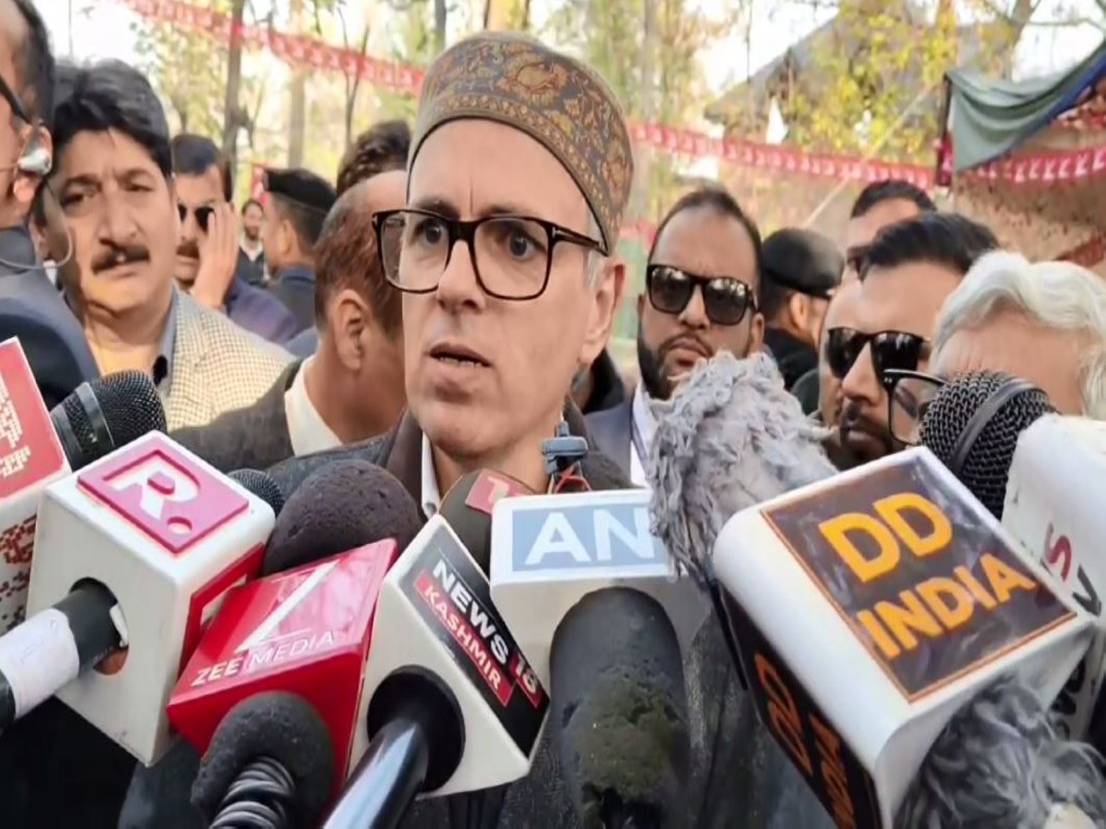 Jammu and Kashmir Chief Minister Omar Abdullah (Photo/ANI)