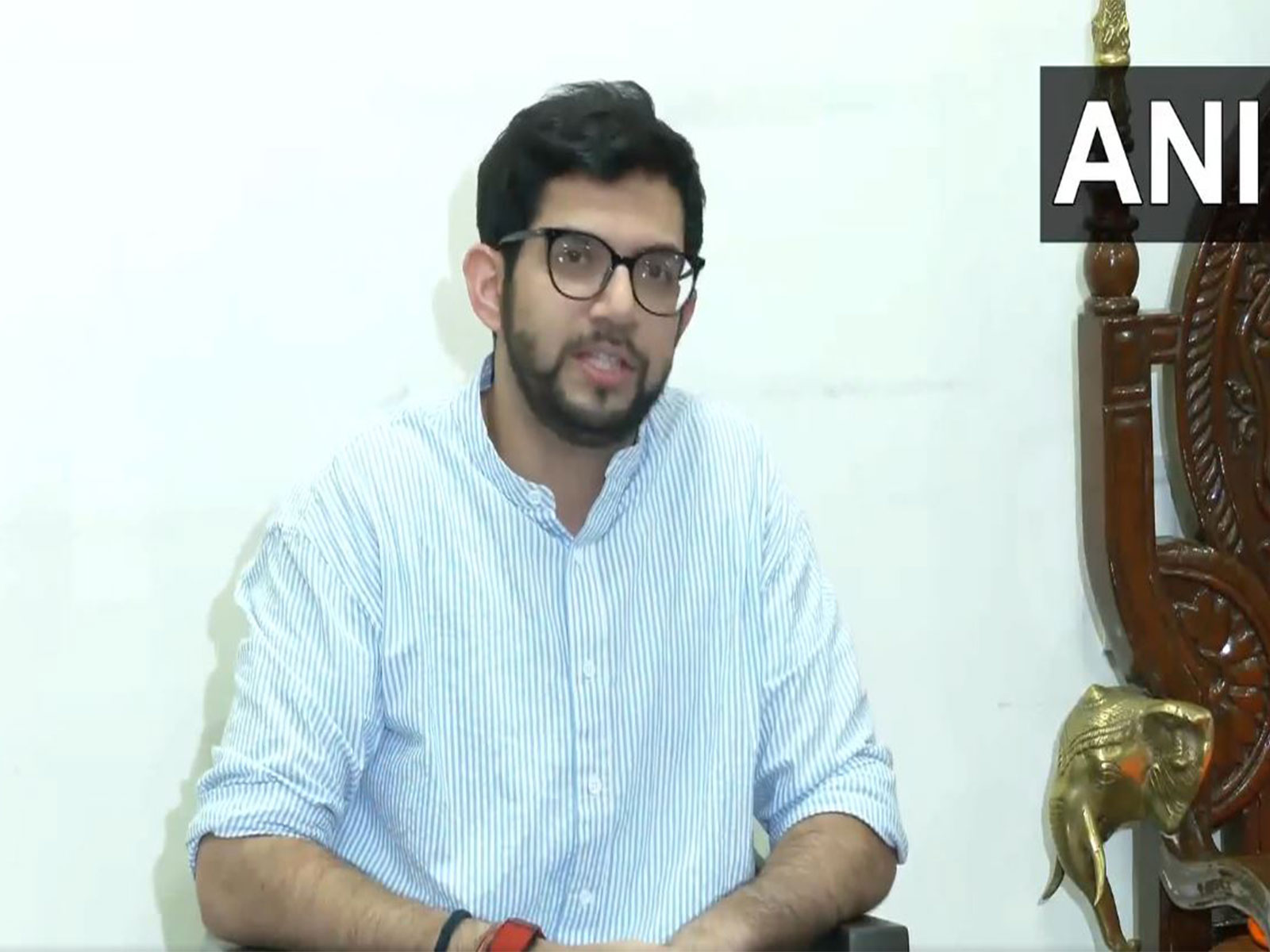Shiv Sena (UBT) MLA Aaditya Thackeray (File Photo/ANI)