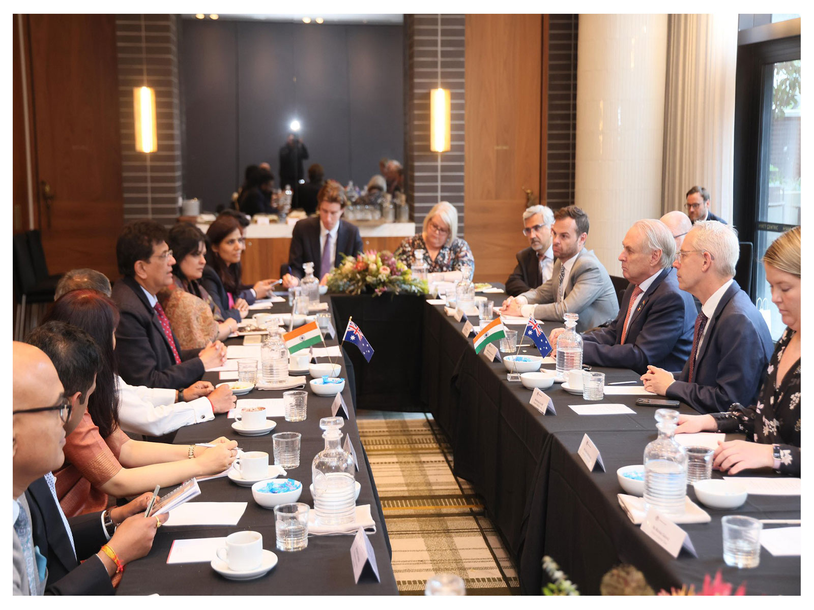 Piyush Goyal holds bilateral meetings in Melbourne (Photo/X/@PiyushGoyal)