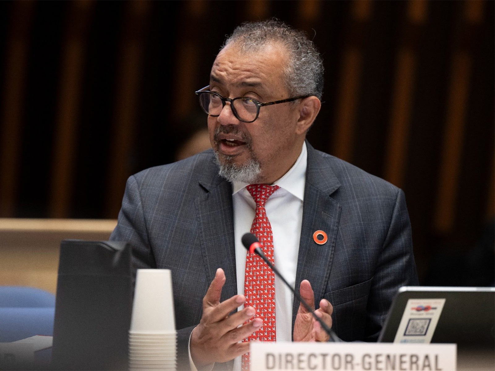 WHO Director-General Tedros Adhanom Ghebreyesus (Photo/X@DrTedros)