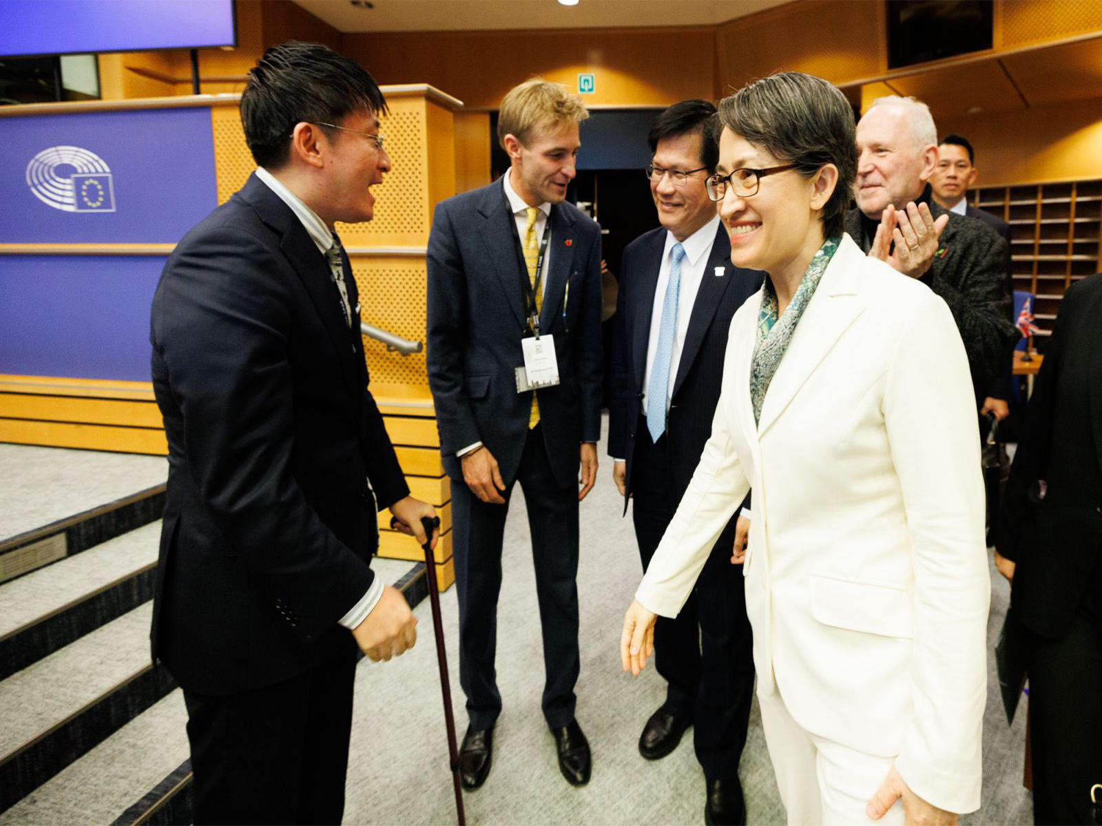 Taiwan's Vice President  Hsiao Bi-khim at EU (Photo credit x/@@ipacglobal)