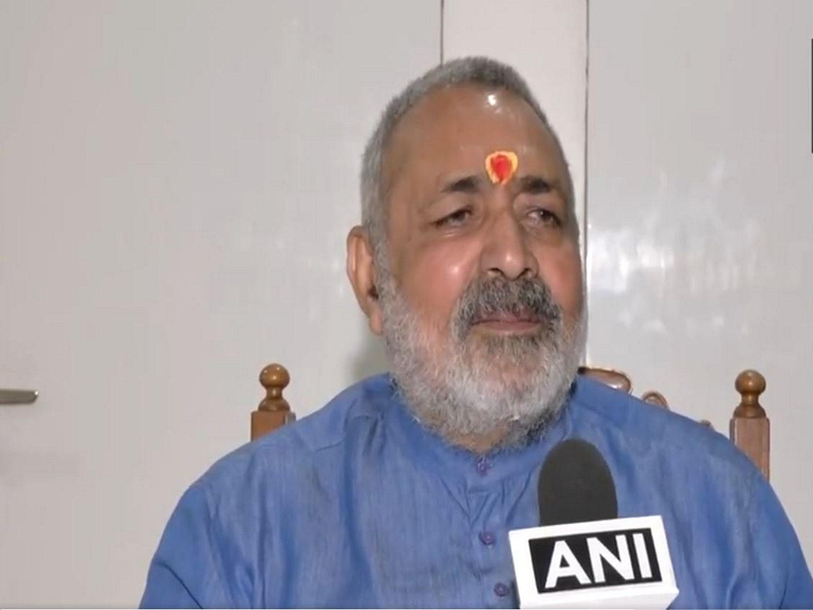 Union Minister Giriraj Singh. (Photo/ANI)