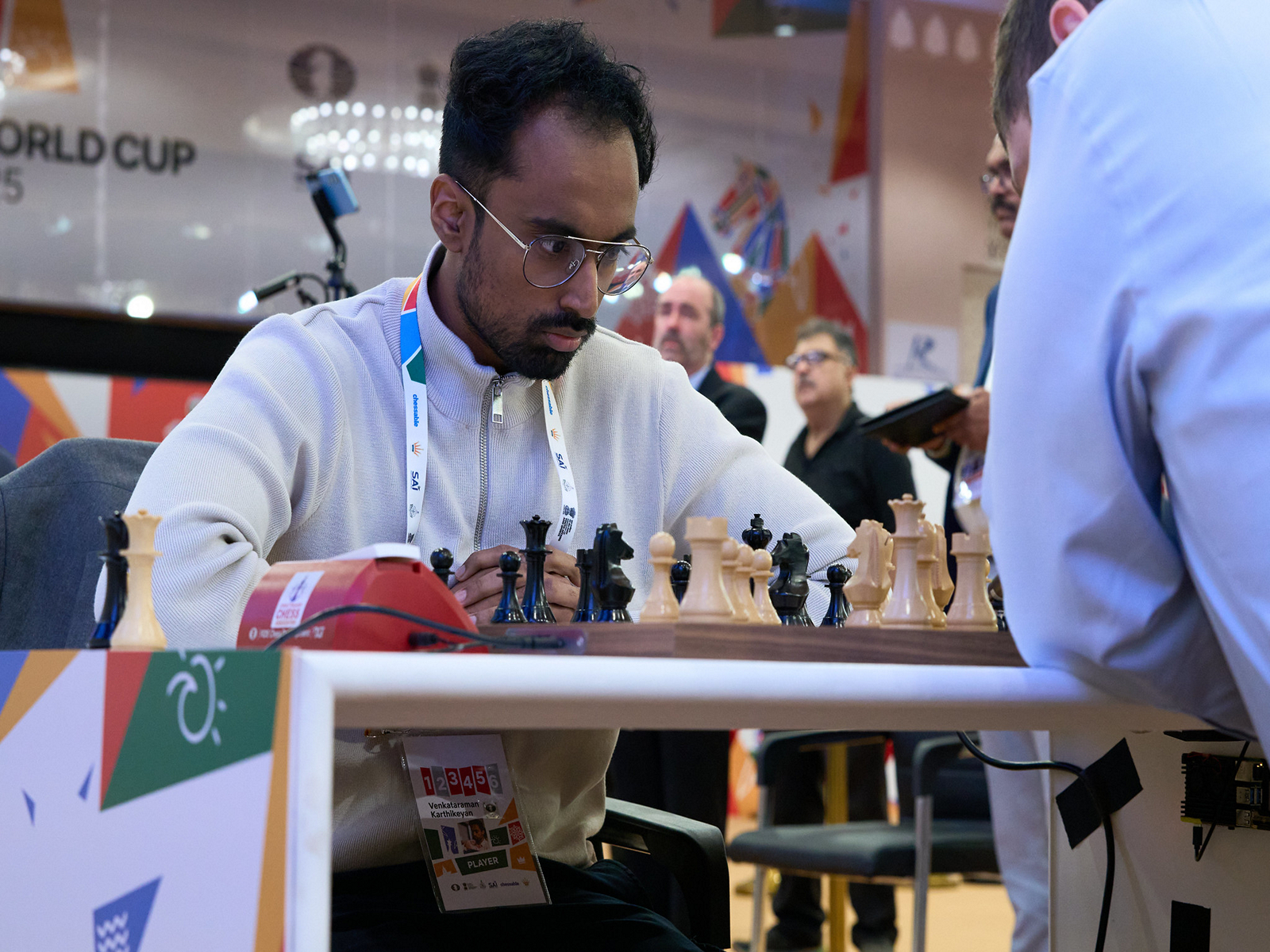 Karthik Venkataraman (Photo: FIDE)