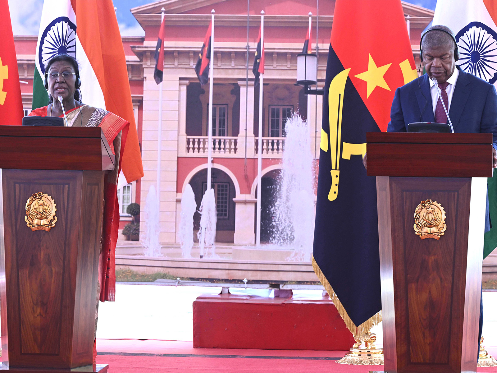 President Droupadi Murmu in Angola (Photo/ President's Secretariat)