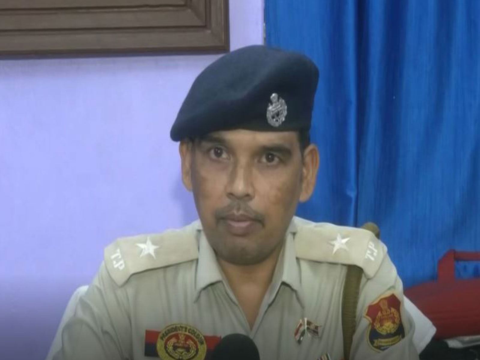Amtali Police Station Officer In-charge Paritosh Das (Photo/ANI)