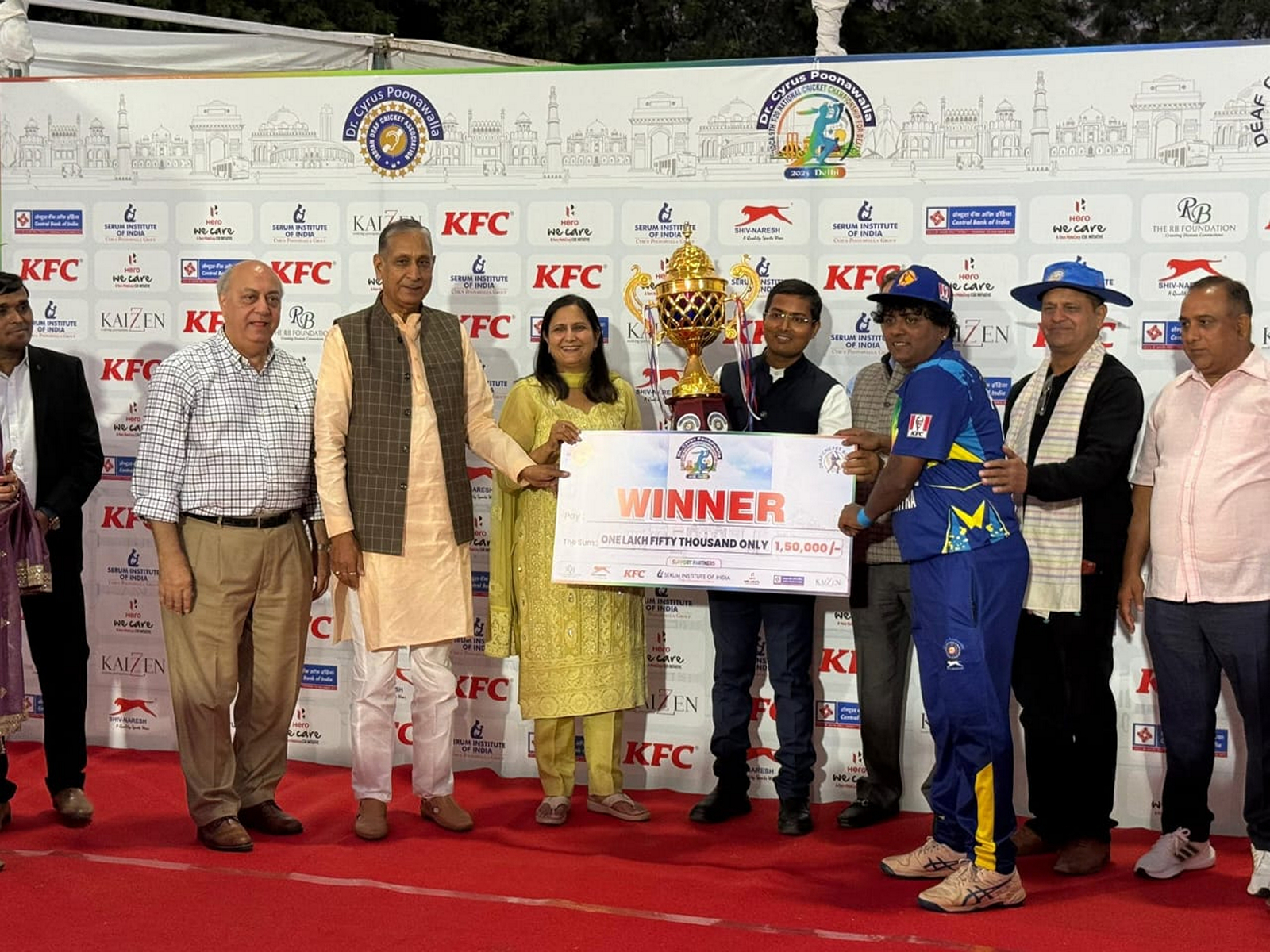 Maharashtra crowned as champions of IDCA Championship. (Photo/IDCA)
