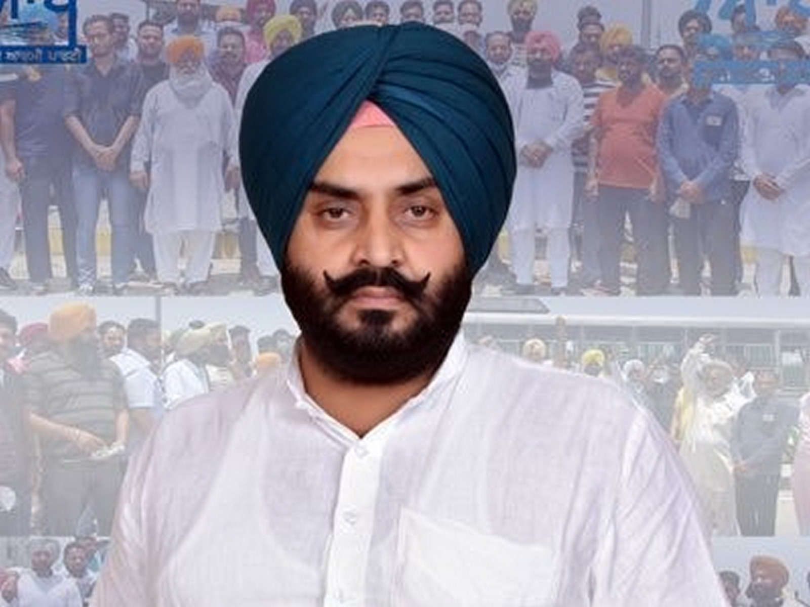Absconding AAP MLA Harmeet Singh Pathanmajra (Photo/X/@harmeetpthnmjra)