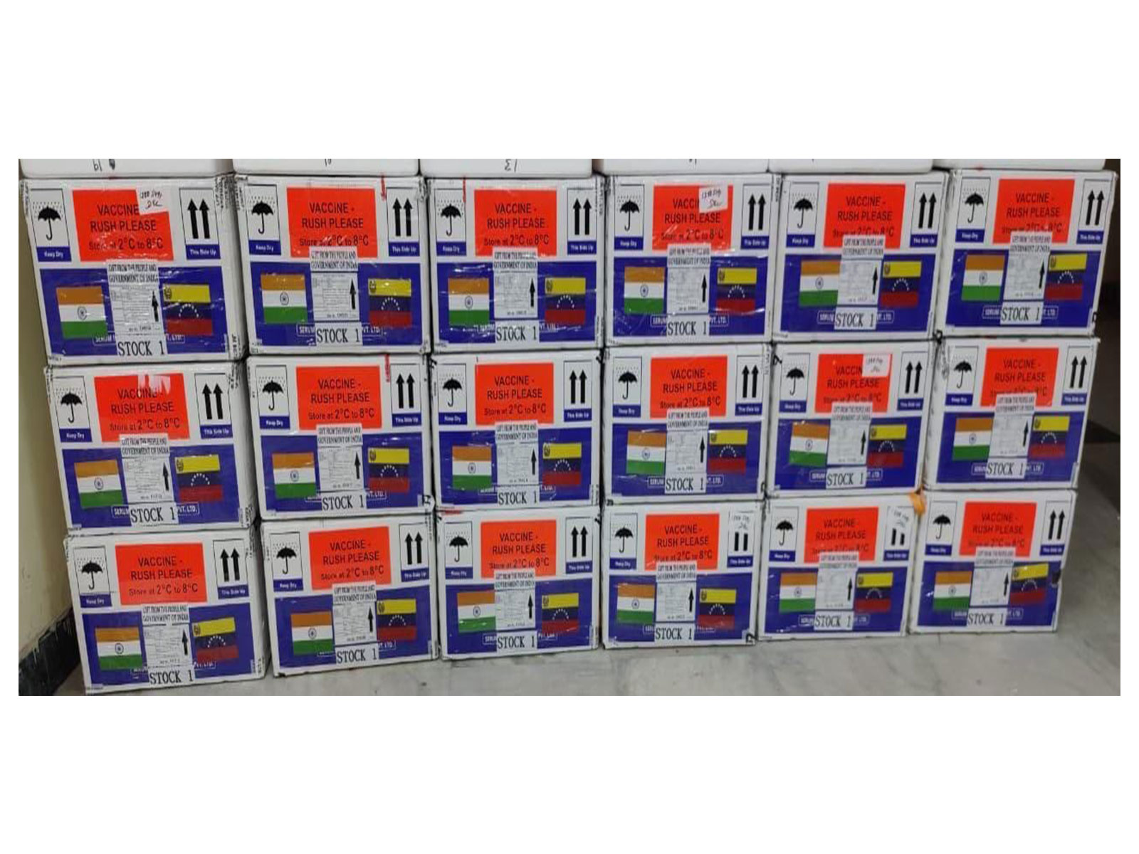 India sends life-saving vaccines to Venezuela (Photo:X/MEA)