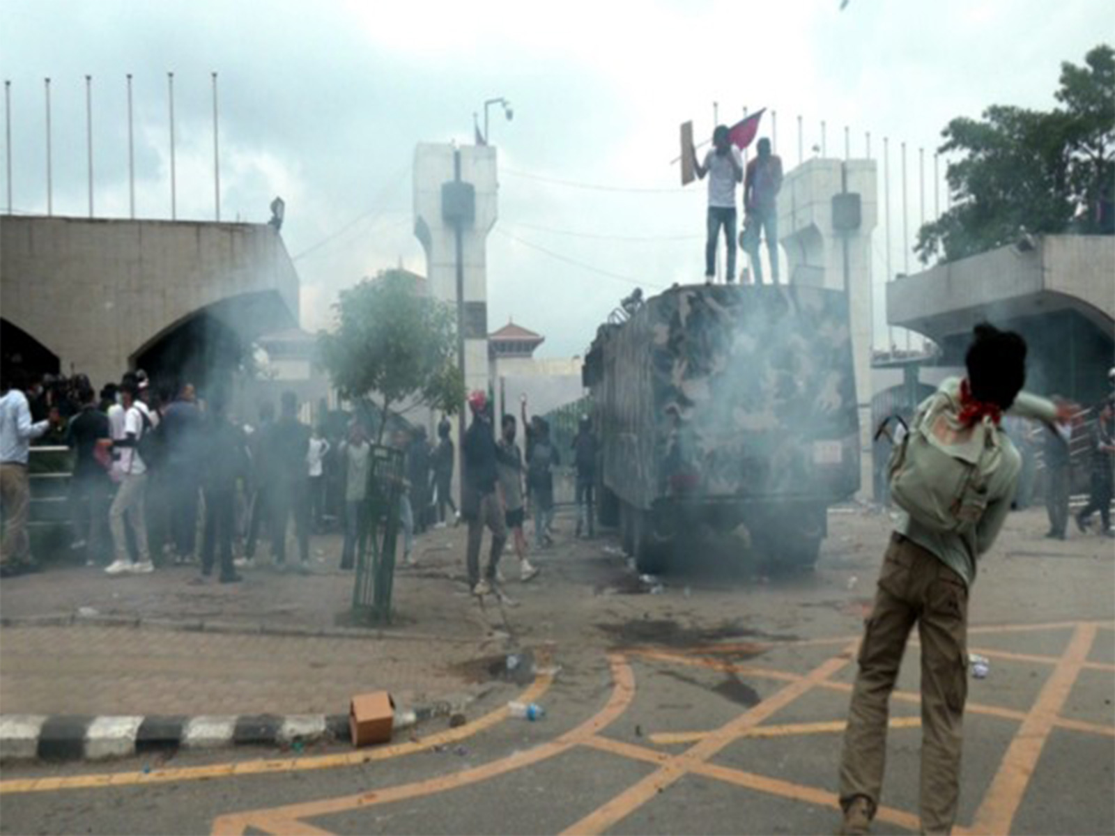 Protests in Nepal in September (File Photo/ ANI)