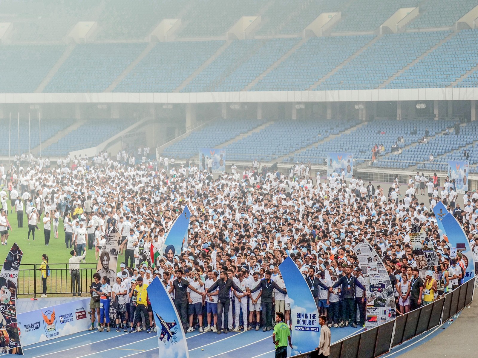 Jawaharlal Nehru Stadium. (Photo/ANI) 