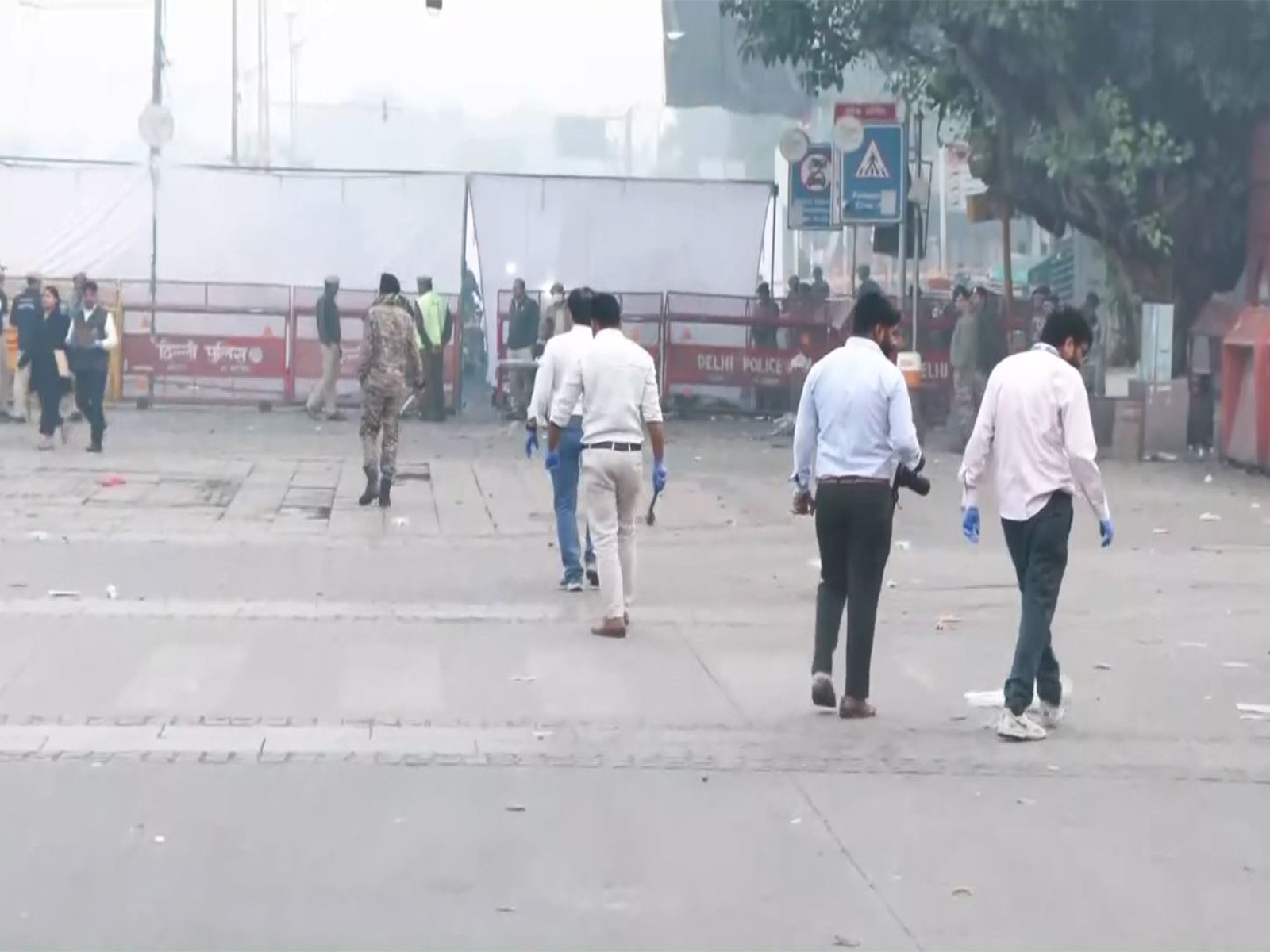 Morning visuals from Red Fort area (Photo/ANI)  