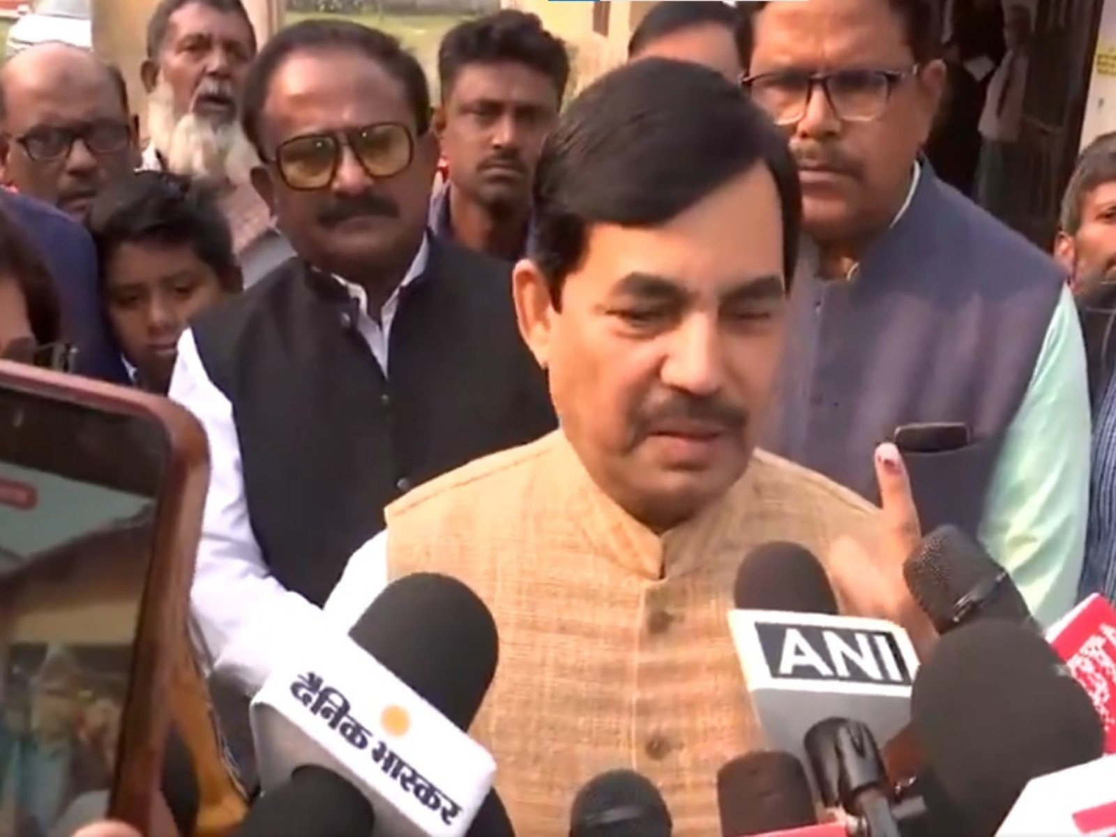 BJP national spokesperson Syed Shahnawaz Hussain (Photo/ANI)