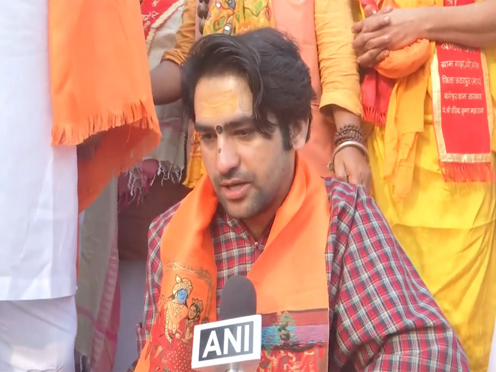  Bageshwar Dham Sarkar Acharya Dhirendra Krishna Shastri  (Photo/ANI)