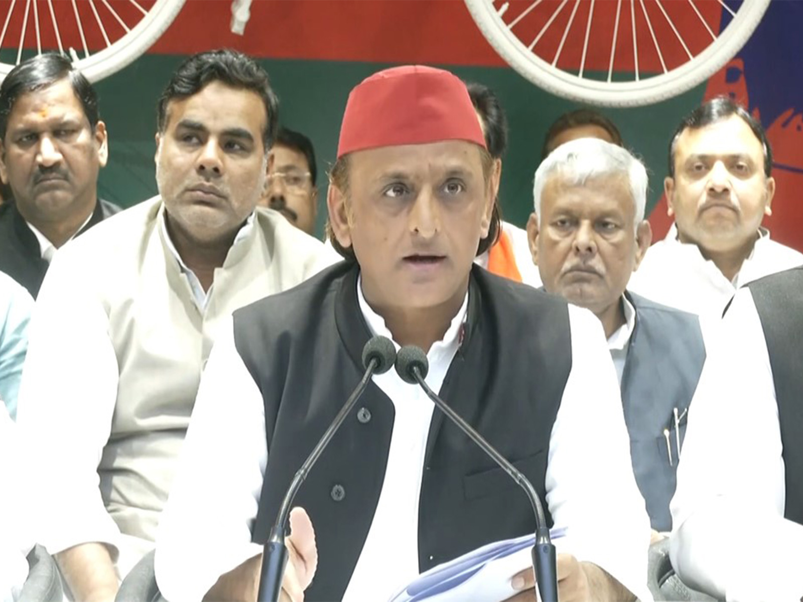 Samajwadi Party chief Akhilesh Yadav (Photo/ANI)