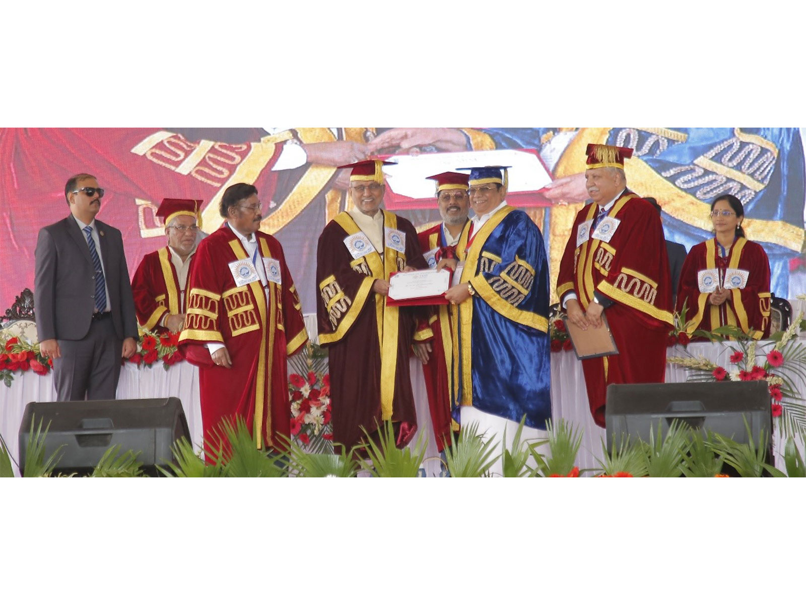Vice President of India Calls for Nation-Building Through Education at SRM University Haryana's 3rd Convocation