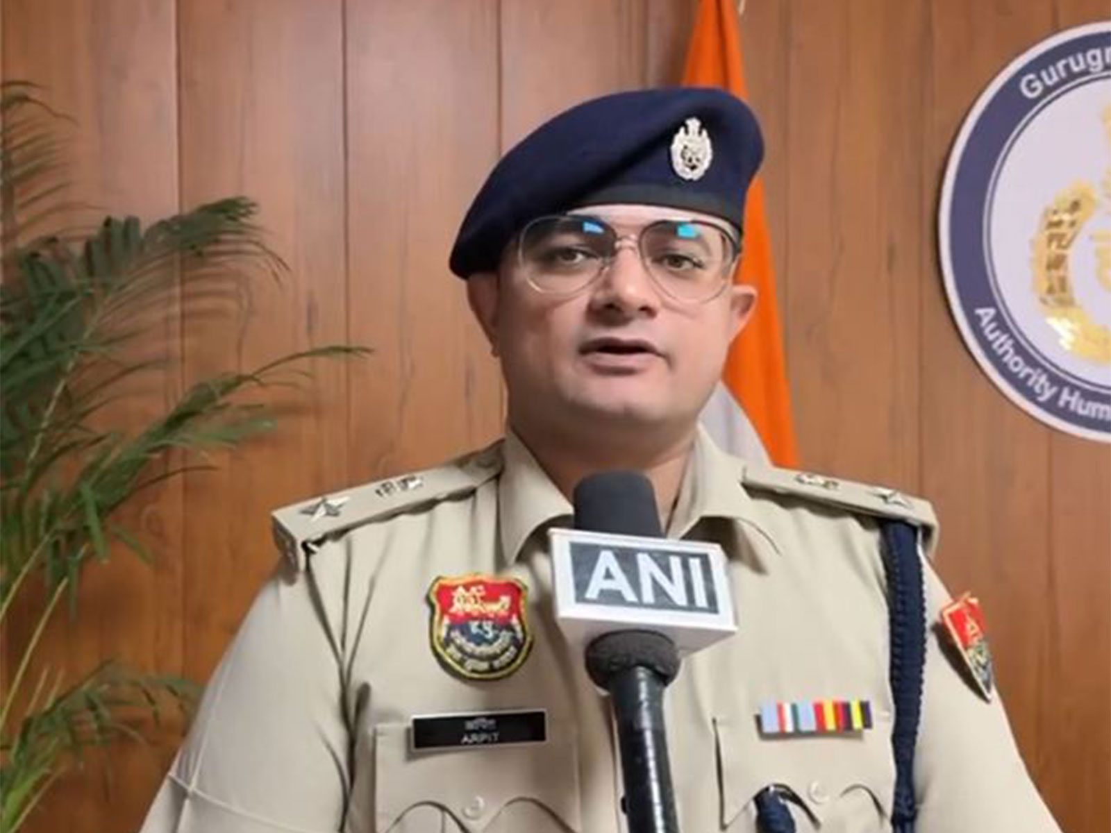 Gurugram DCP, Headquarters, Arpit Jain (Photo/ANI)