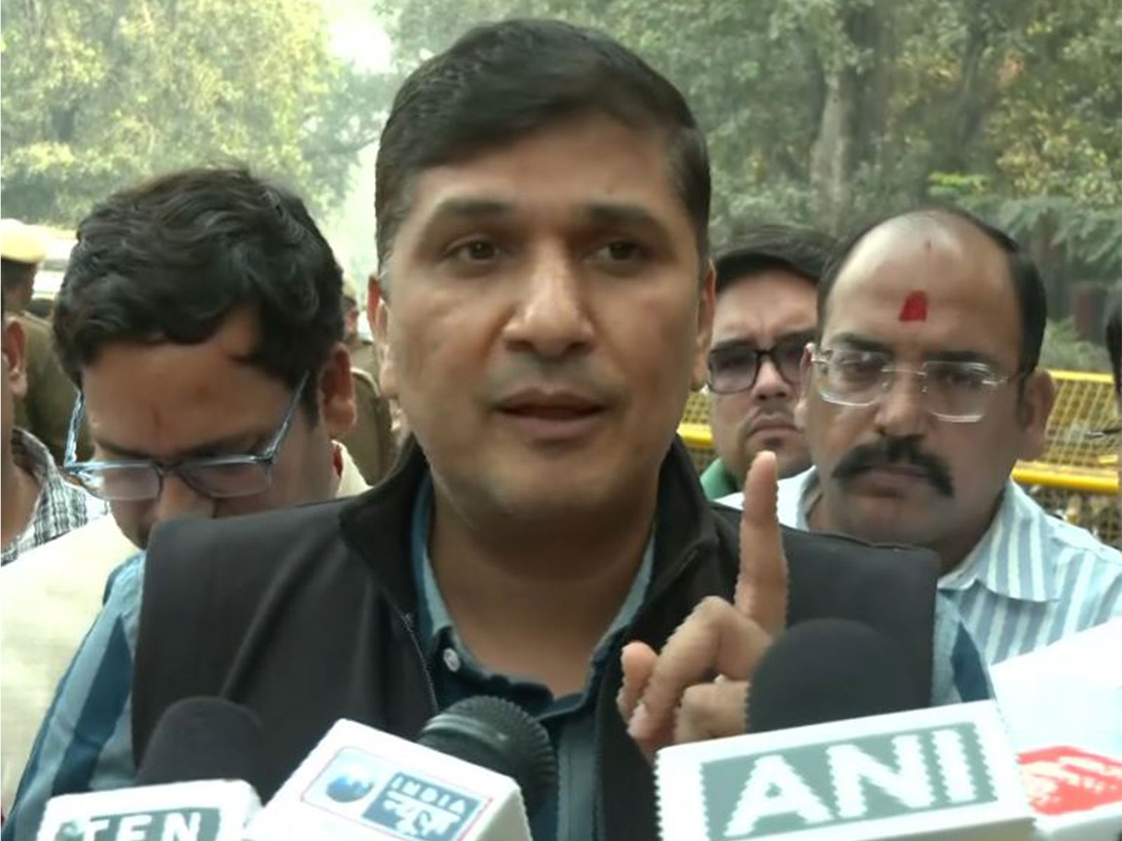 AAP Delhi President Saurabh Bharadwaj (Photo/ANI)