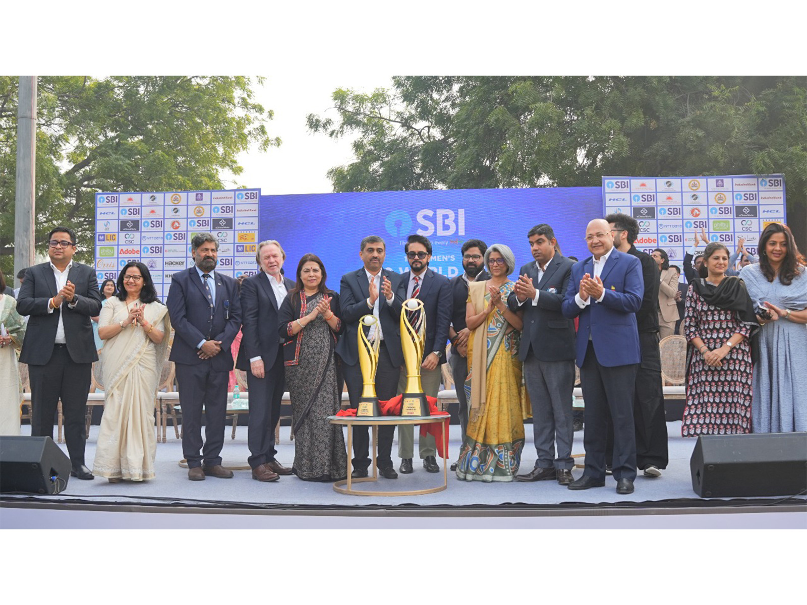 Anurag Thakur (centre) at the inauguration. (Photo: CABI)