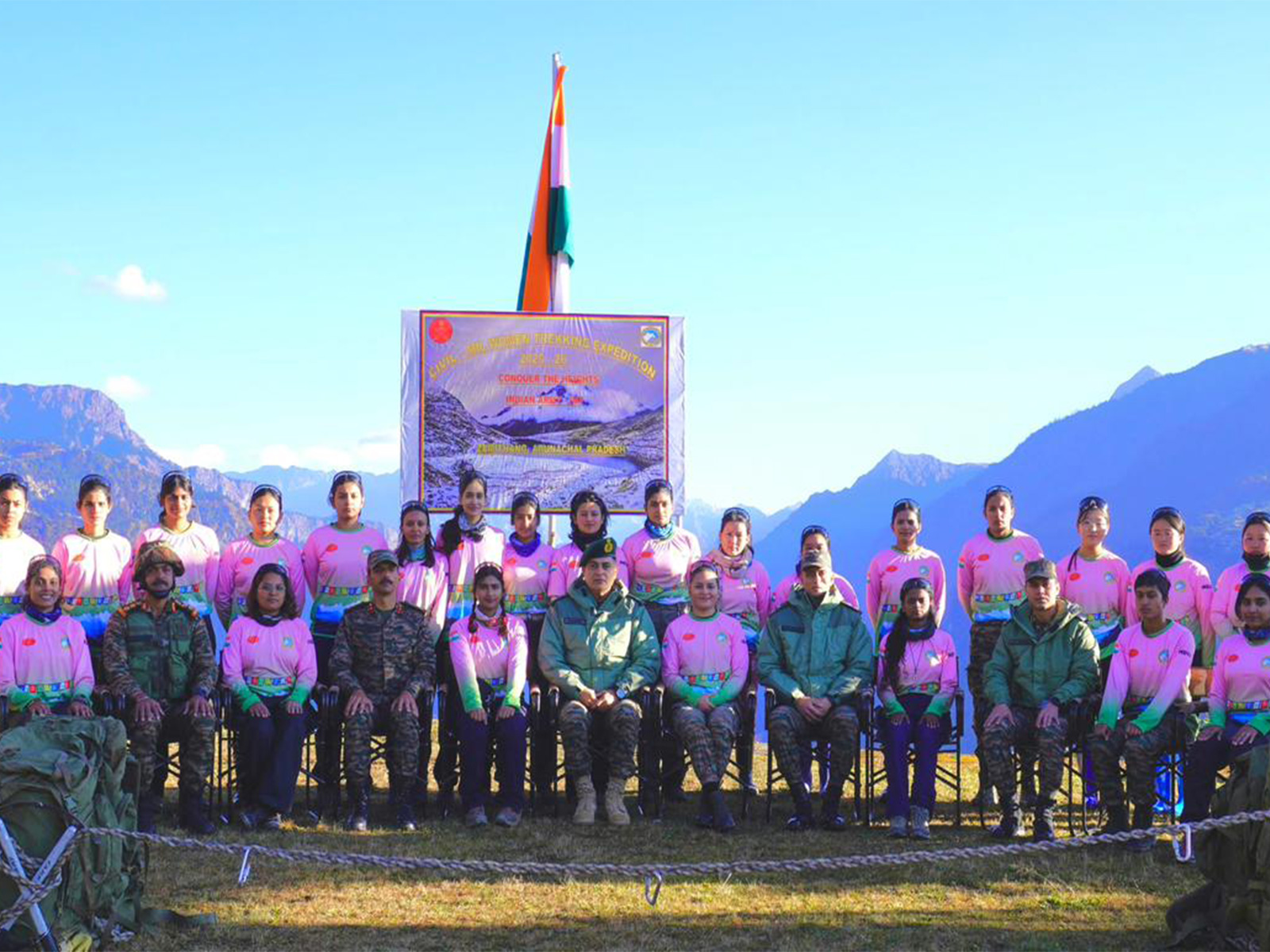 All-women high altitude trekking expedition flagged in Eastern Himalayas (Photo/Indian Army)