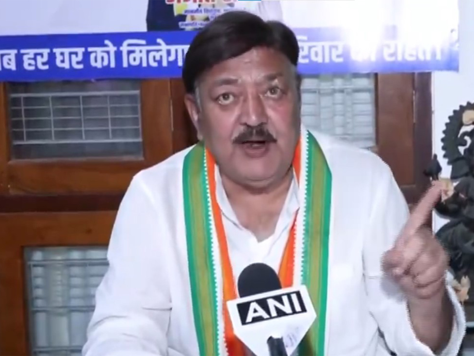 Congress MLA Ajeet Sharma (Photo: ANI)