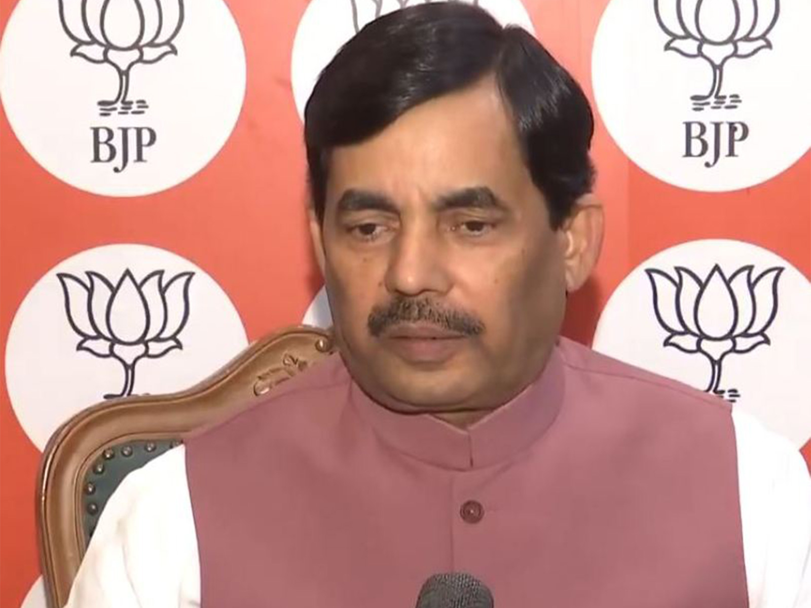 BJP leader Shahnawaz Hussain (Photo/ANI)