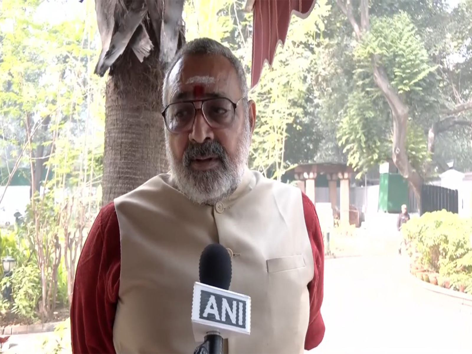 Union Minister Giriraj Singh (Photo/ANI)