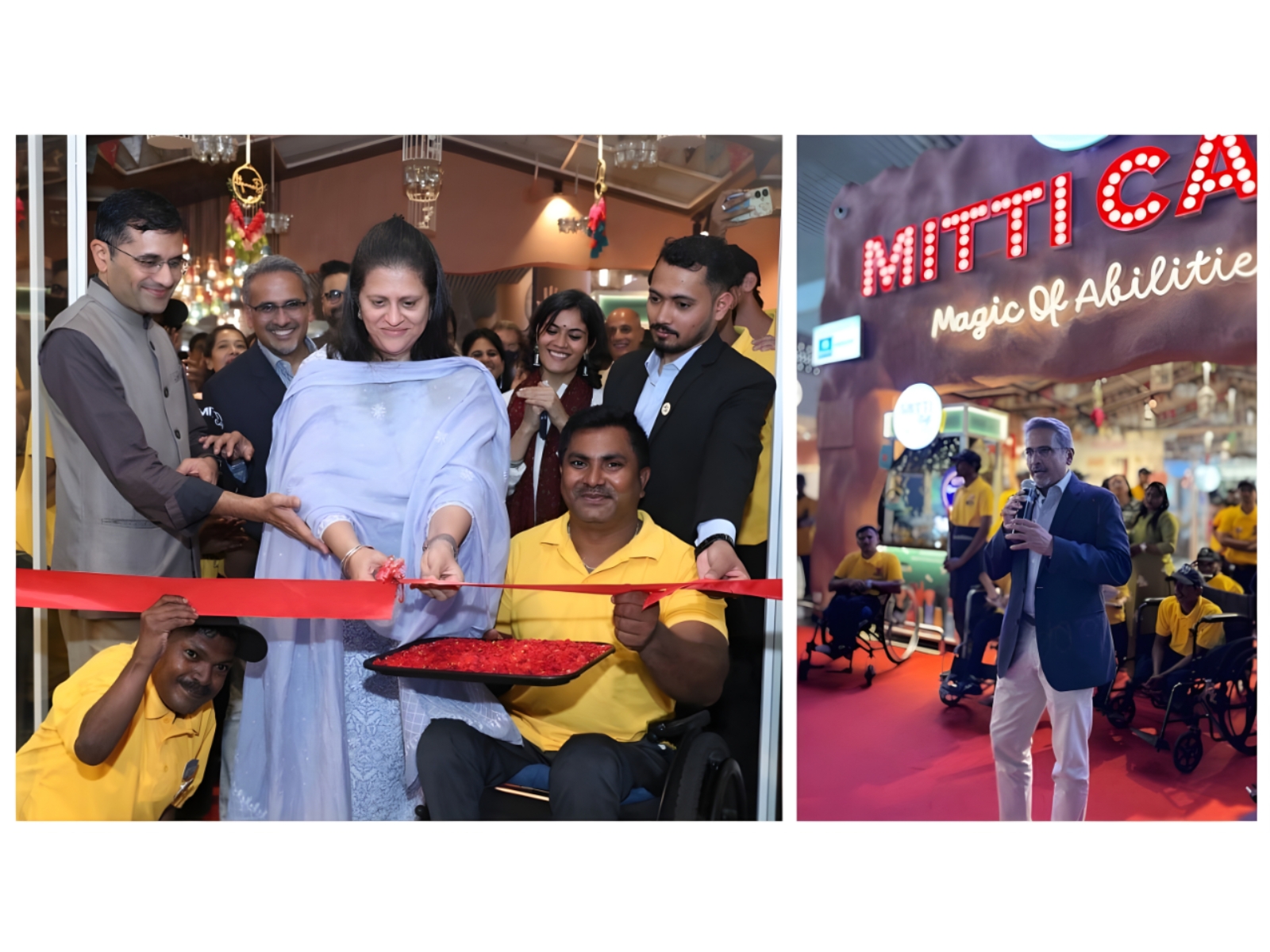 Bengaluru Airport Takes a Historic Step in Inclusion with Mitti Cafe's Third Outlet Run by Persons with Disabilities