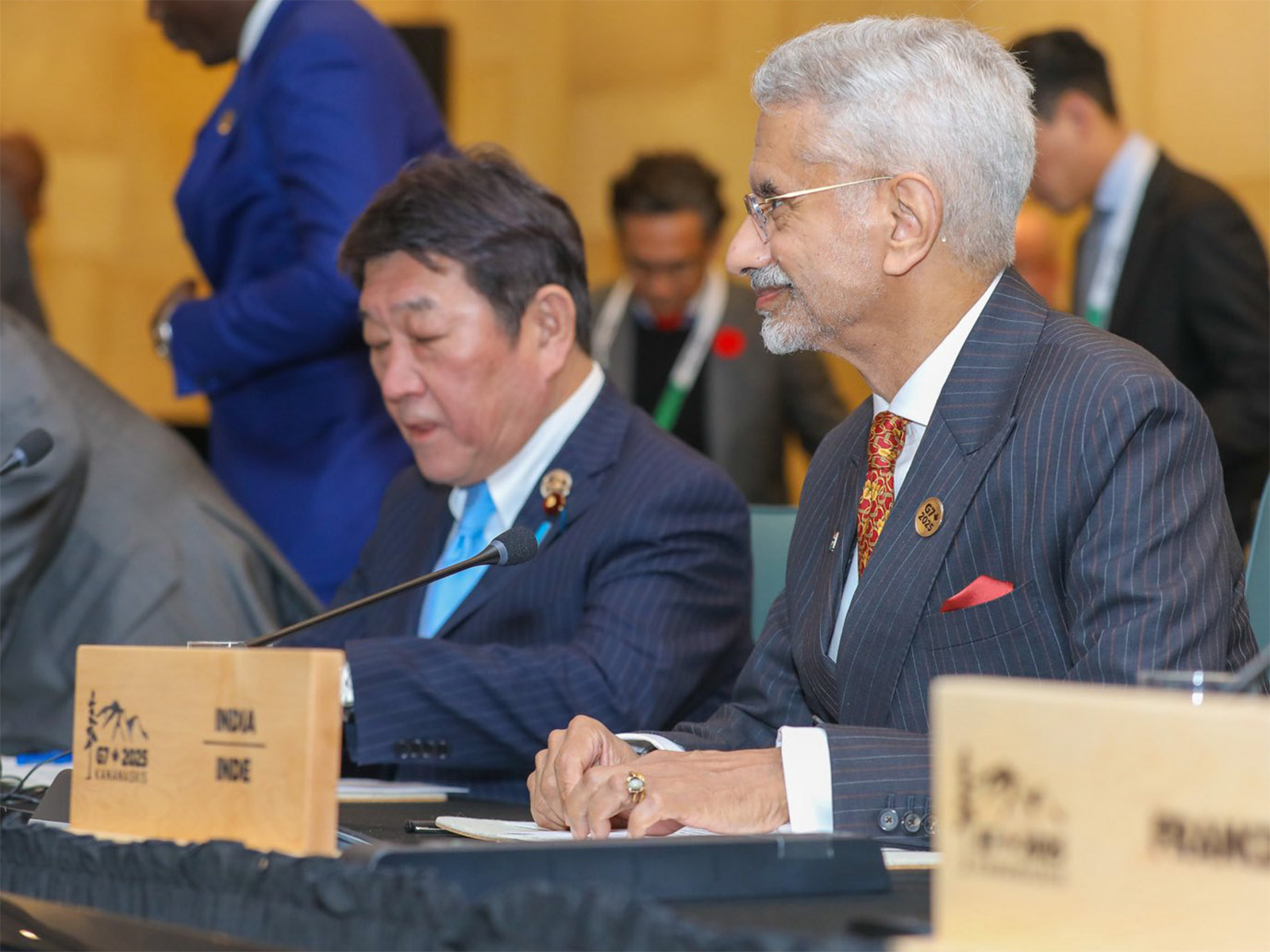 EAM Jaishankar at G7 Foreign Ministers' Meet Outreach Session on Maritime Security and Prosperity (Photo/X@DrSJaishankar)