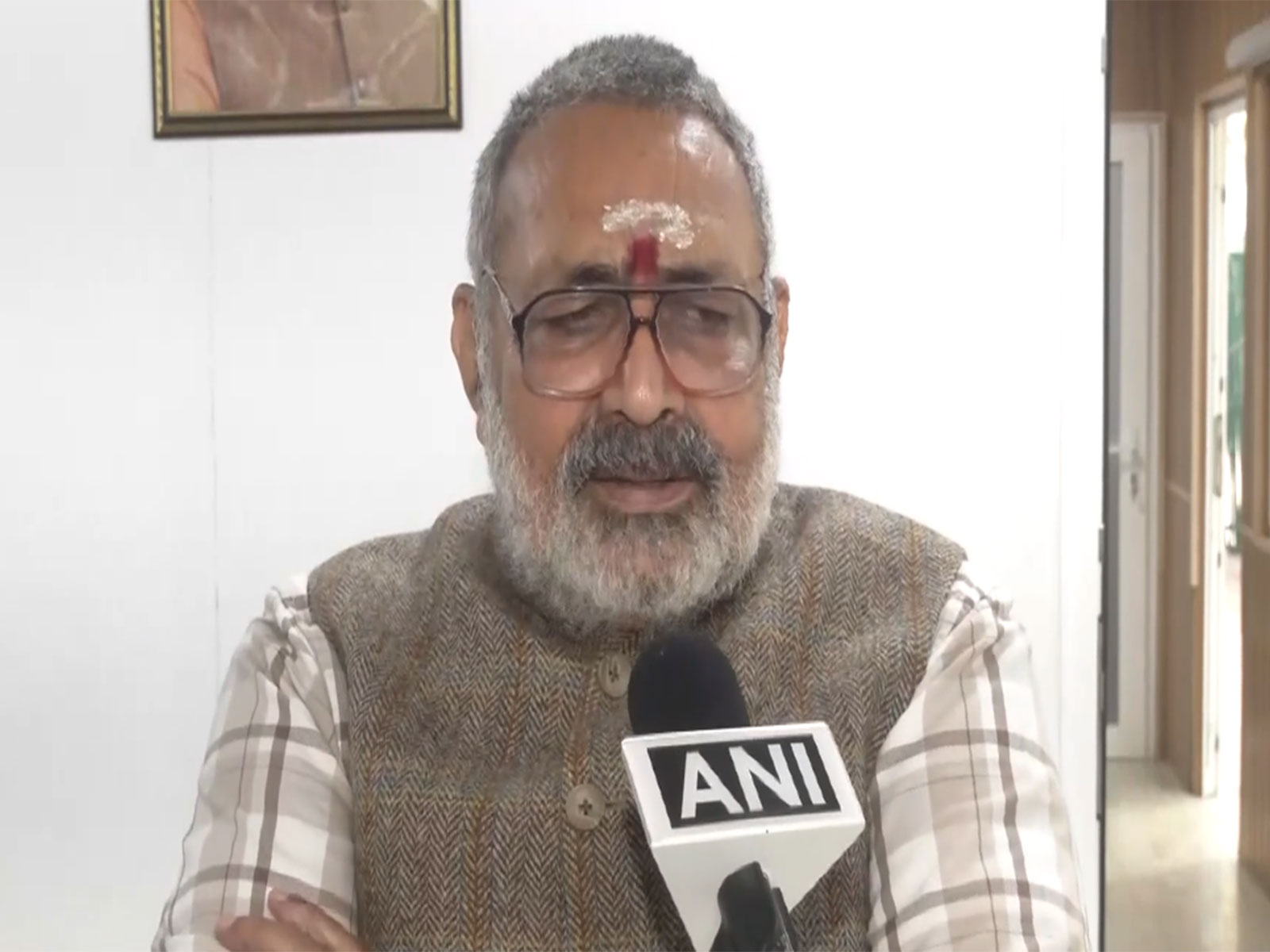 Bharatiya Janata Party (BJP) leader Giriraj Singh (Photo/ANI)