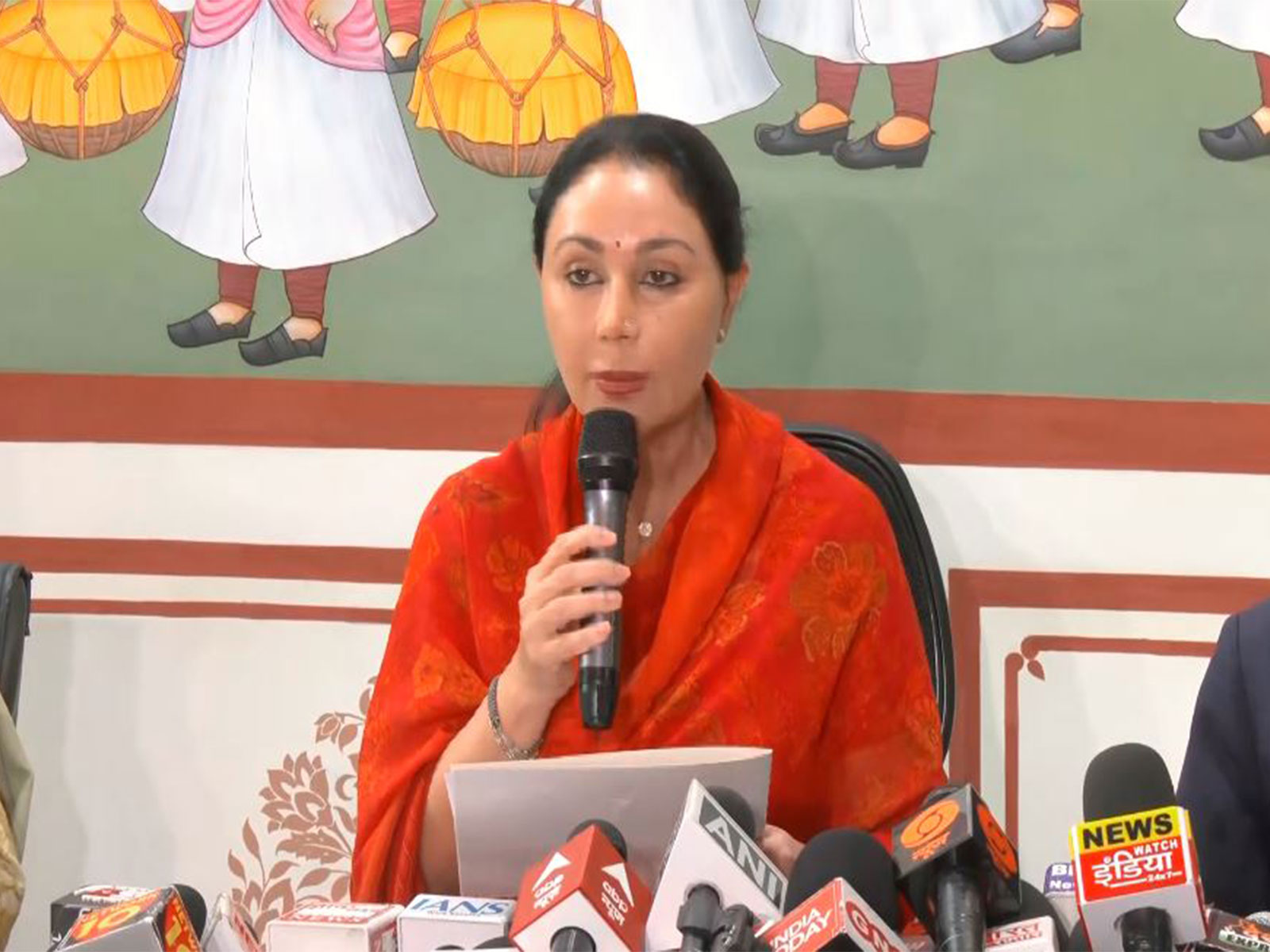  Rajasthan Deputy CM Diya Kumari (Photo/ANI)