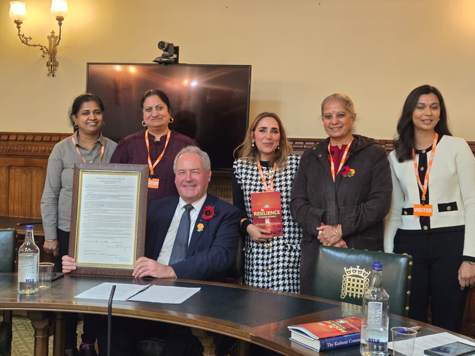 British MPs reaffirm Jammu and Kashmir's lawful accession to India (Photo/ANI)