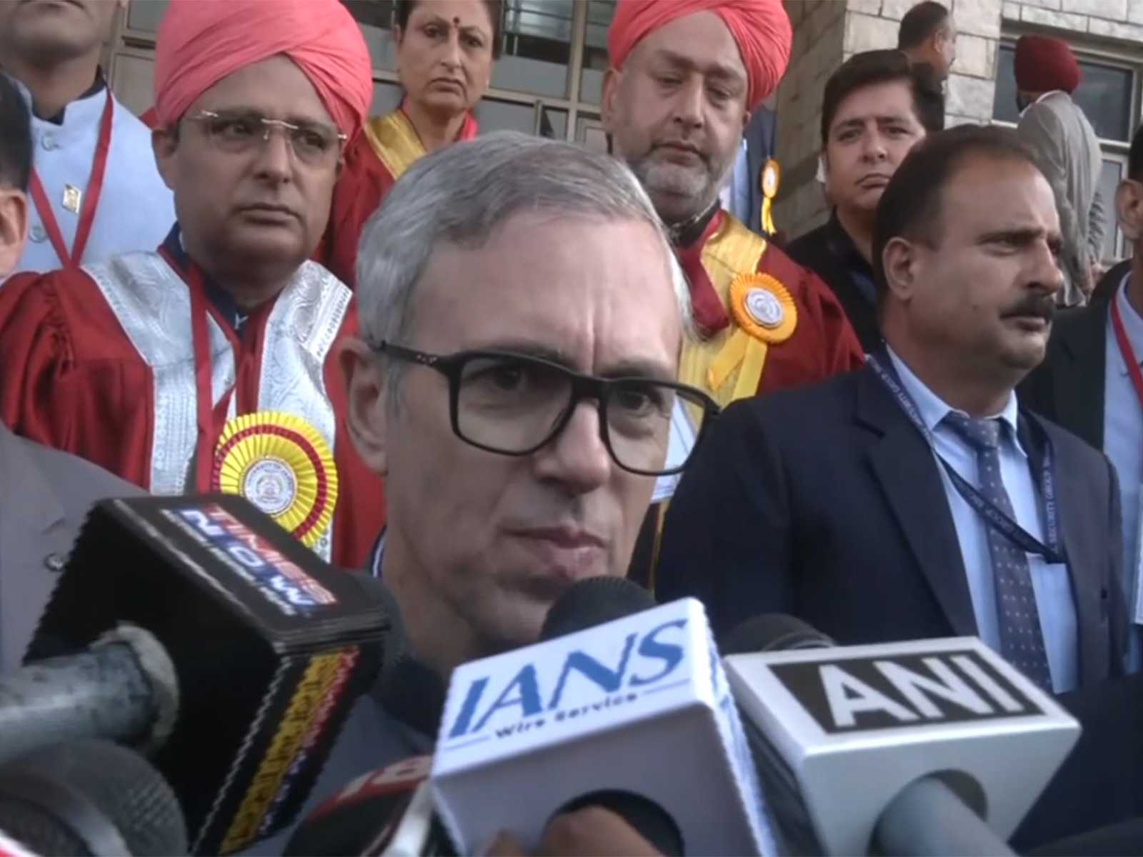 Jammu and Kashmir Chief Minister Omar Abdullah (Photo/ANI)