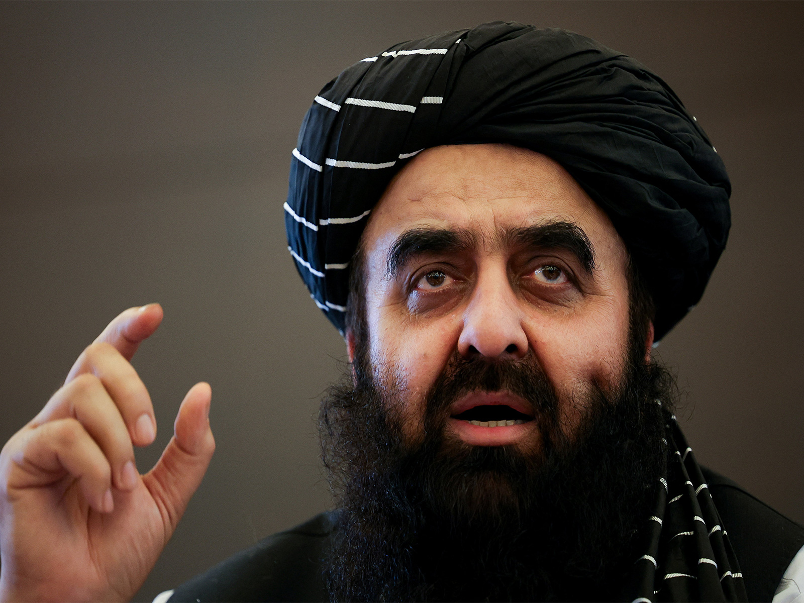 Afghanistan's Foreign Minister Amir Khan Muttaqi (Photo/Reuters)