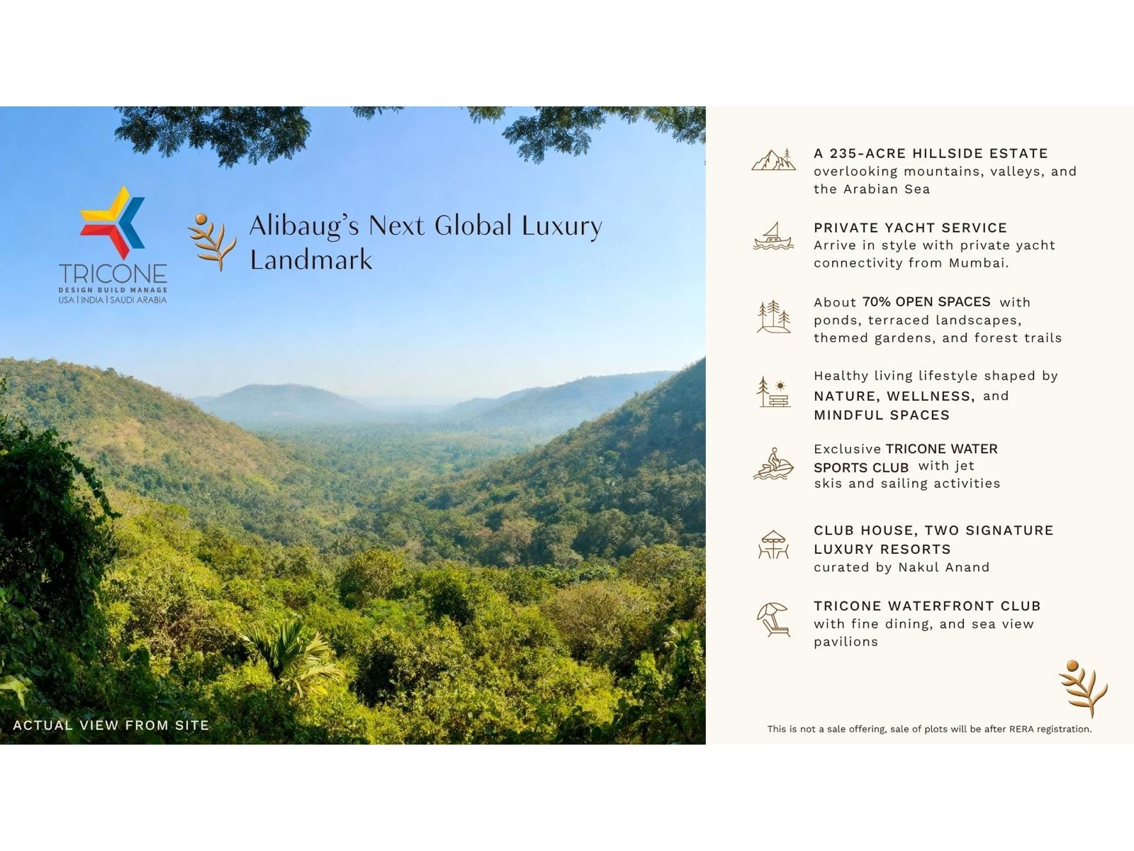 Alibaug is almost Developing Like Miami - A Confluence of Leisure, Luxury, and Lifestyle, said Nukul Anand