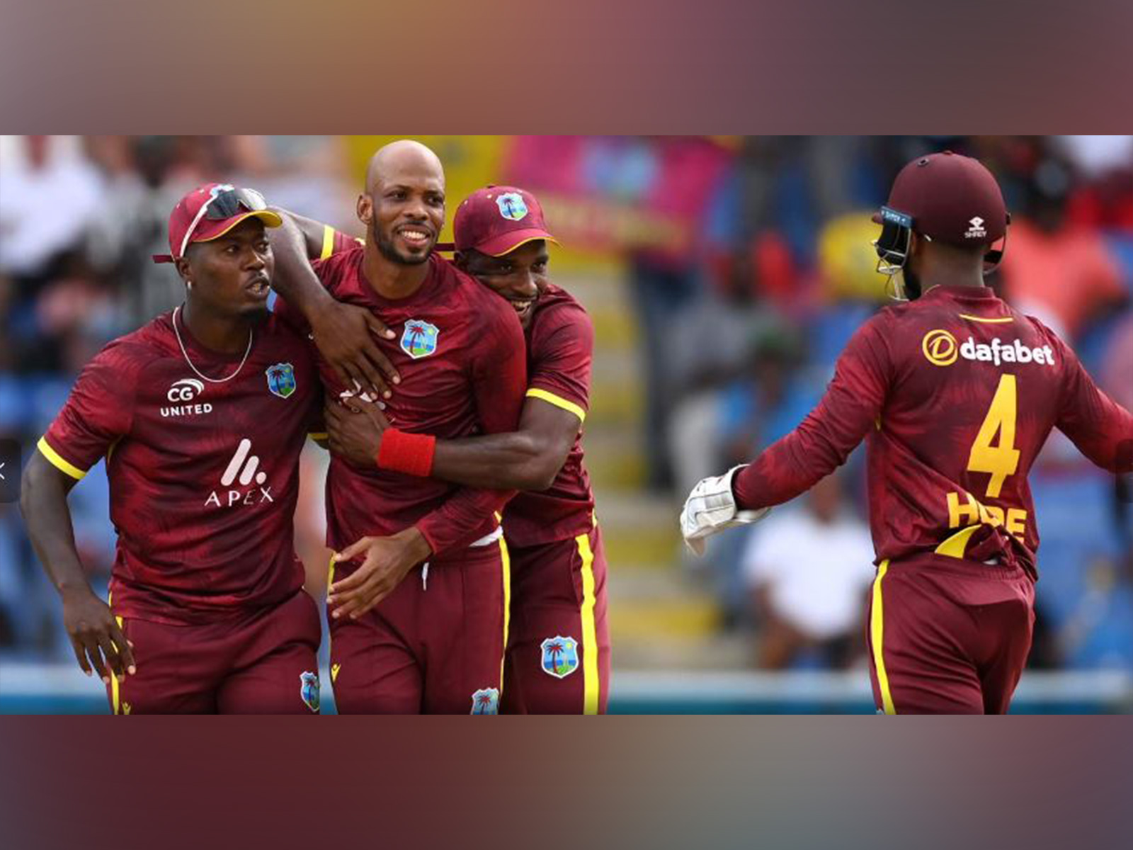West Indies cricket team players (Photo: Cricket West Indies)