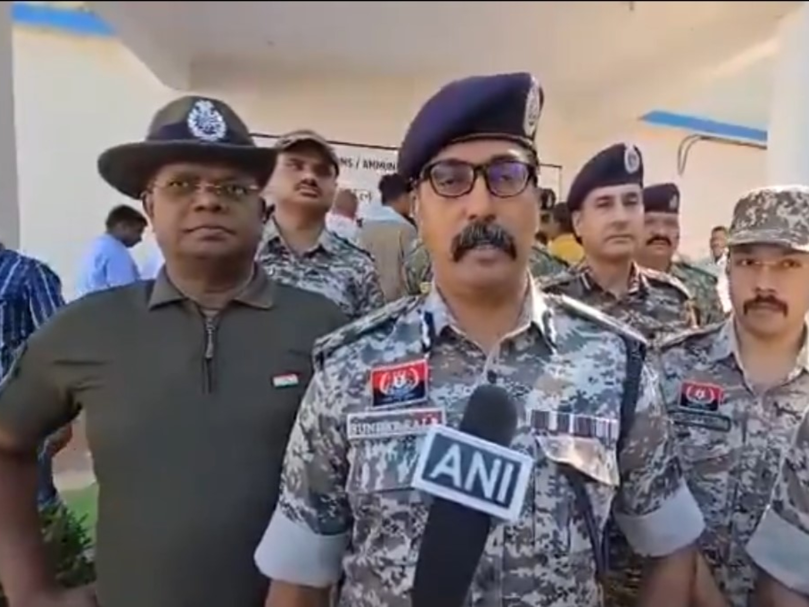 Inspector General of Police Bastar P Sundarraj (Photo/ANI) 