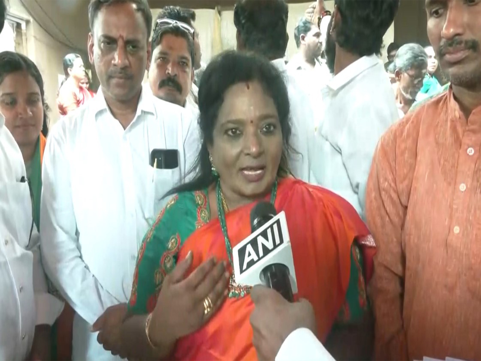 BJP leader Tamilisai Soundararajan (Photo/ANI)