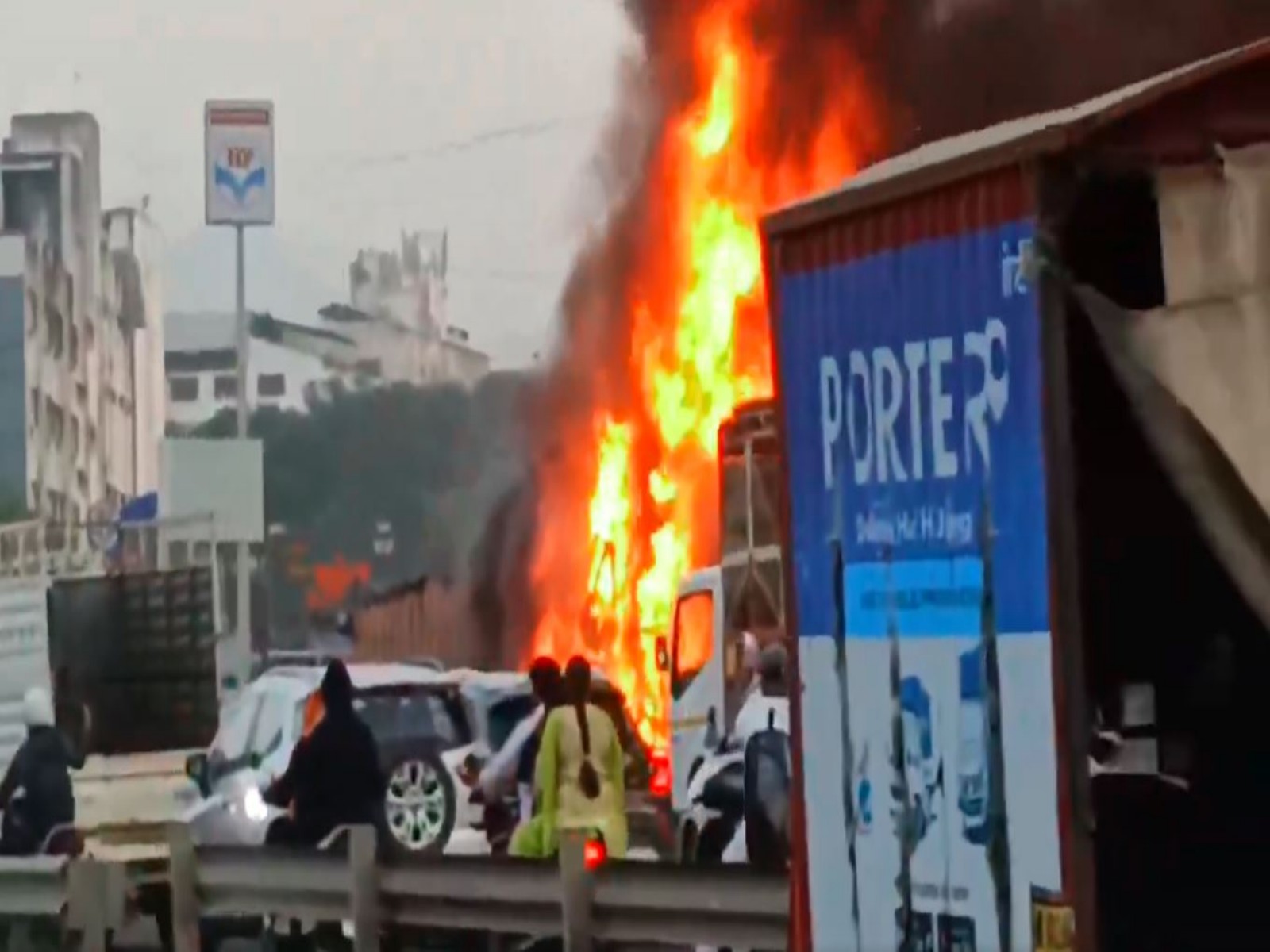 Visuals from the spot (Photo/ANI)