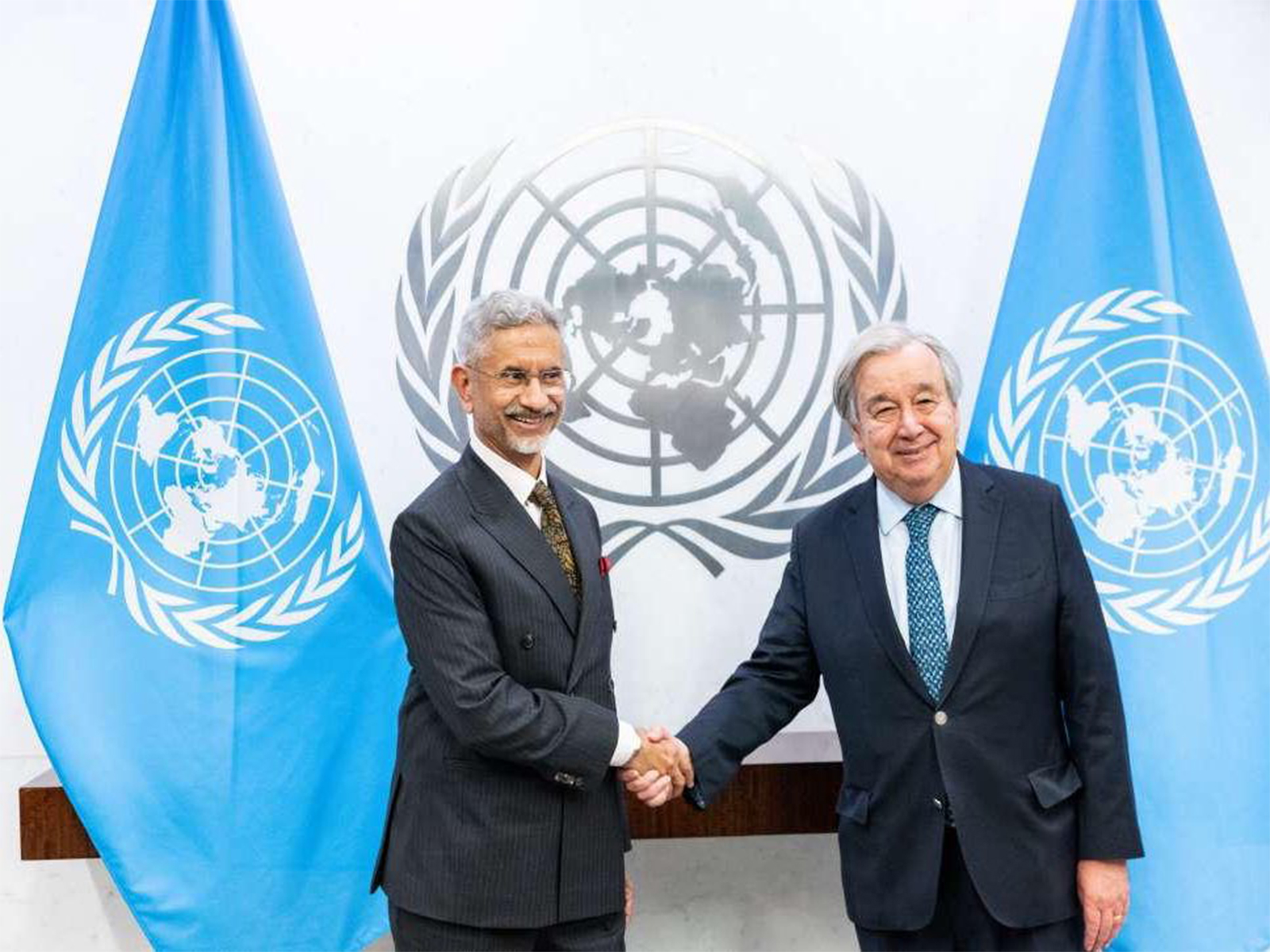 EAM S Jaishankar met United Nations Secretary-General Antonio Guterres in New York  (Photo:X/@DrSJaishankar)