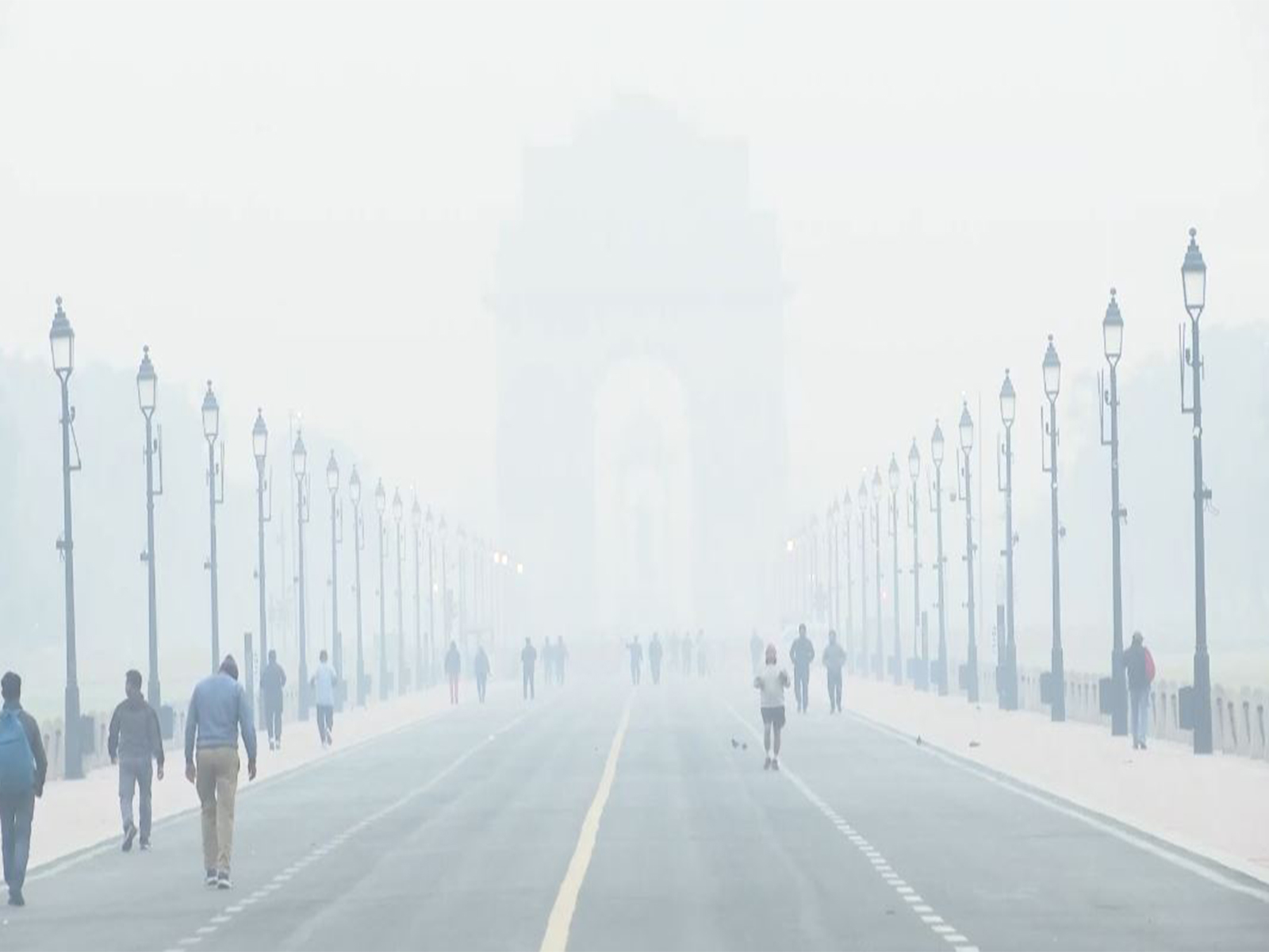 Visuals from India Gate (Photo/ANI)