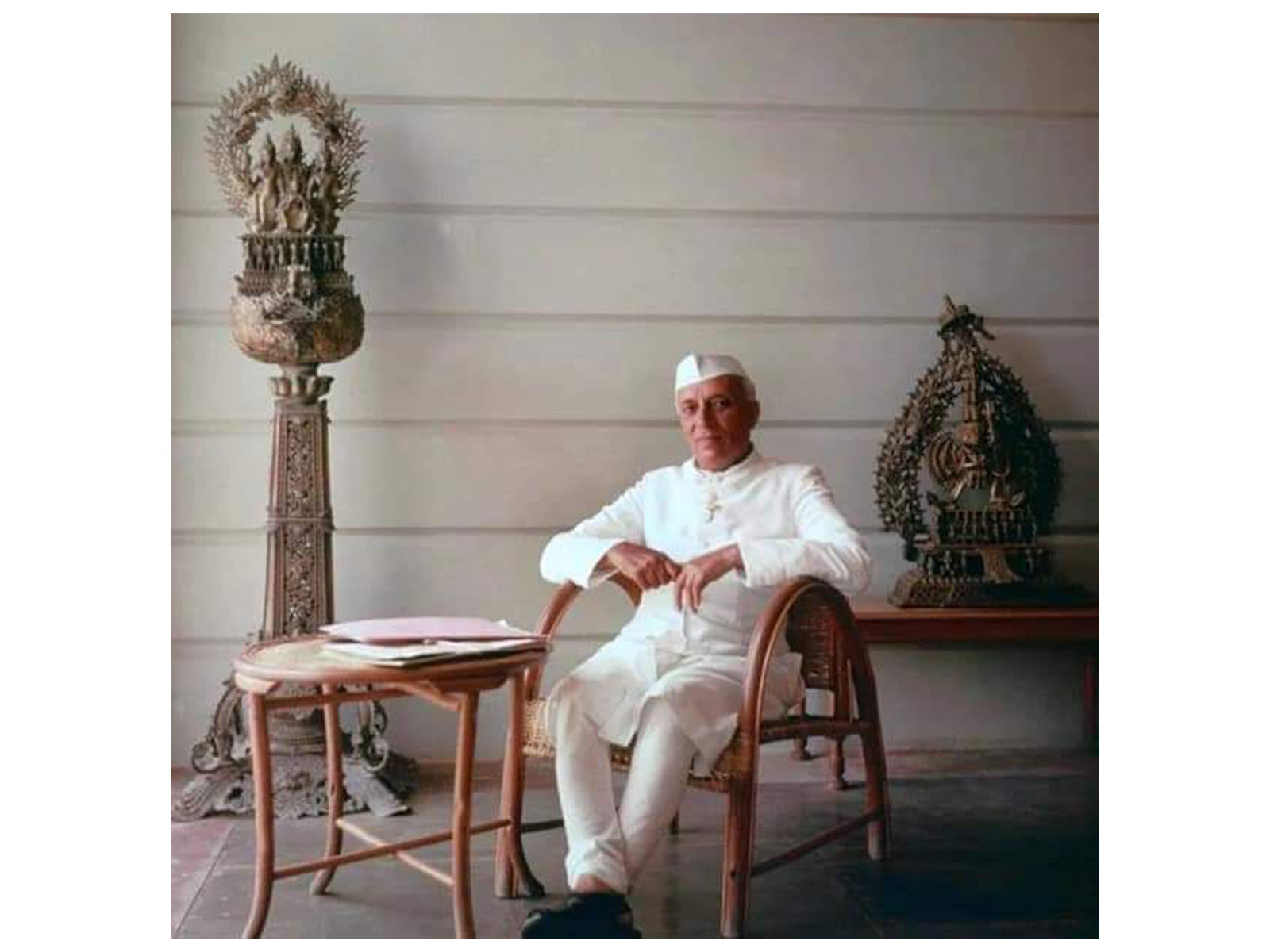 India's first Prime Minister Pandit Jawaharlal Nehru (Photo/X@RahulGandhi)