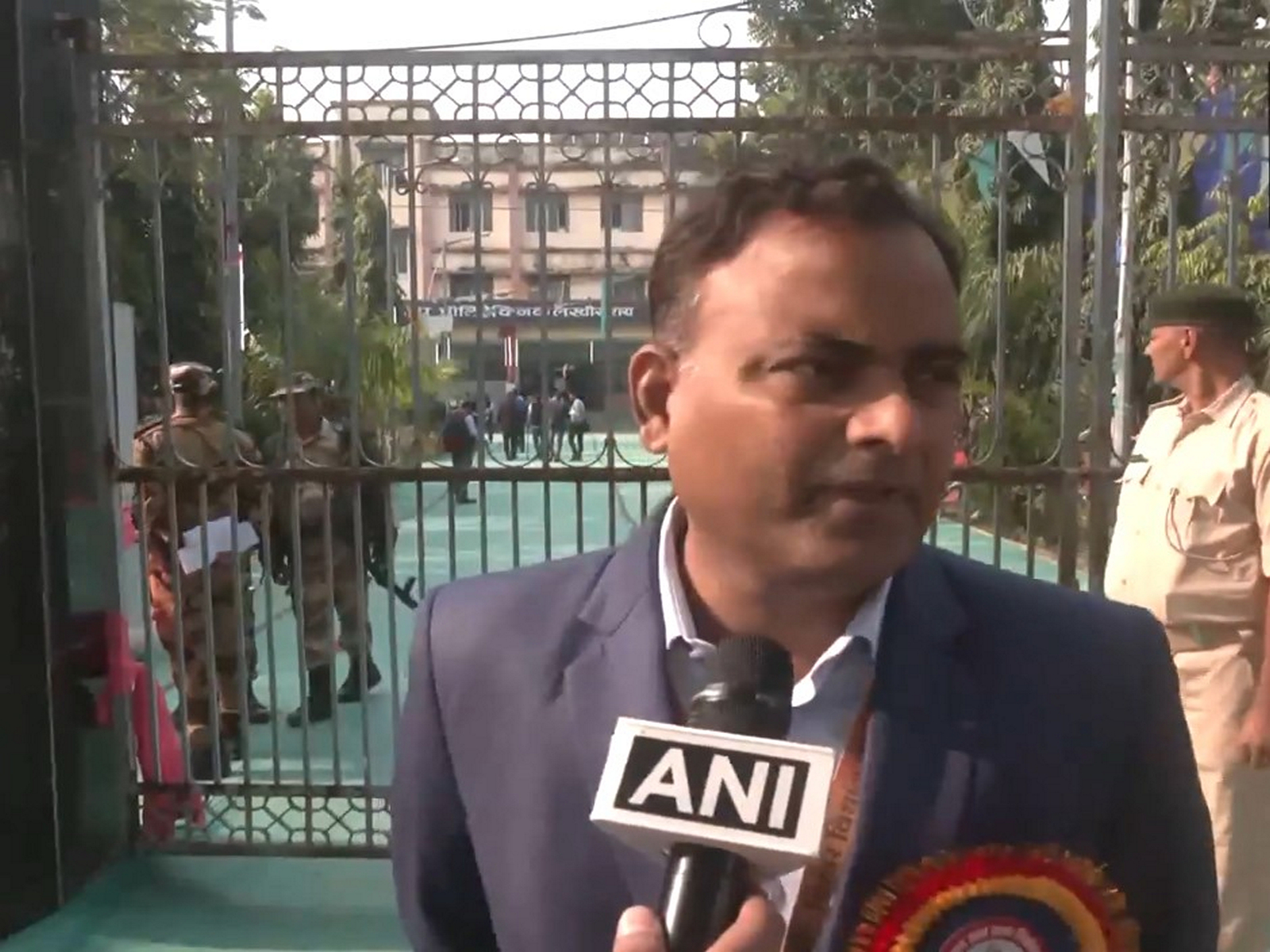 Lakhisarai District Magistrate Mithilesh Mishra (Photo/ANI