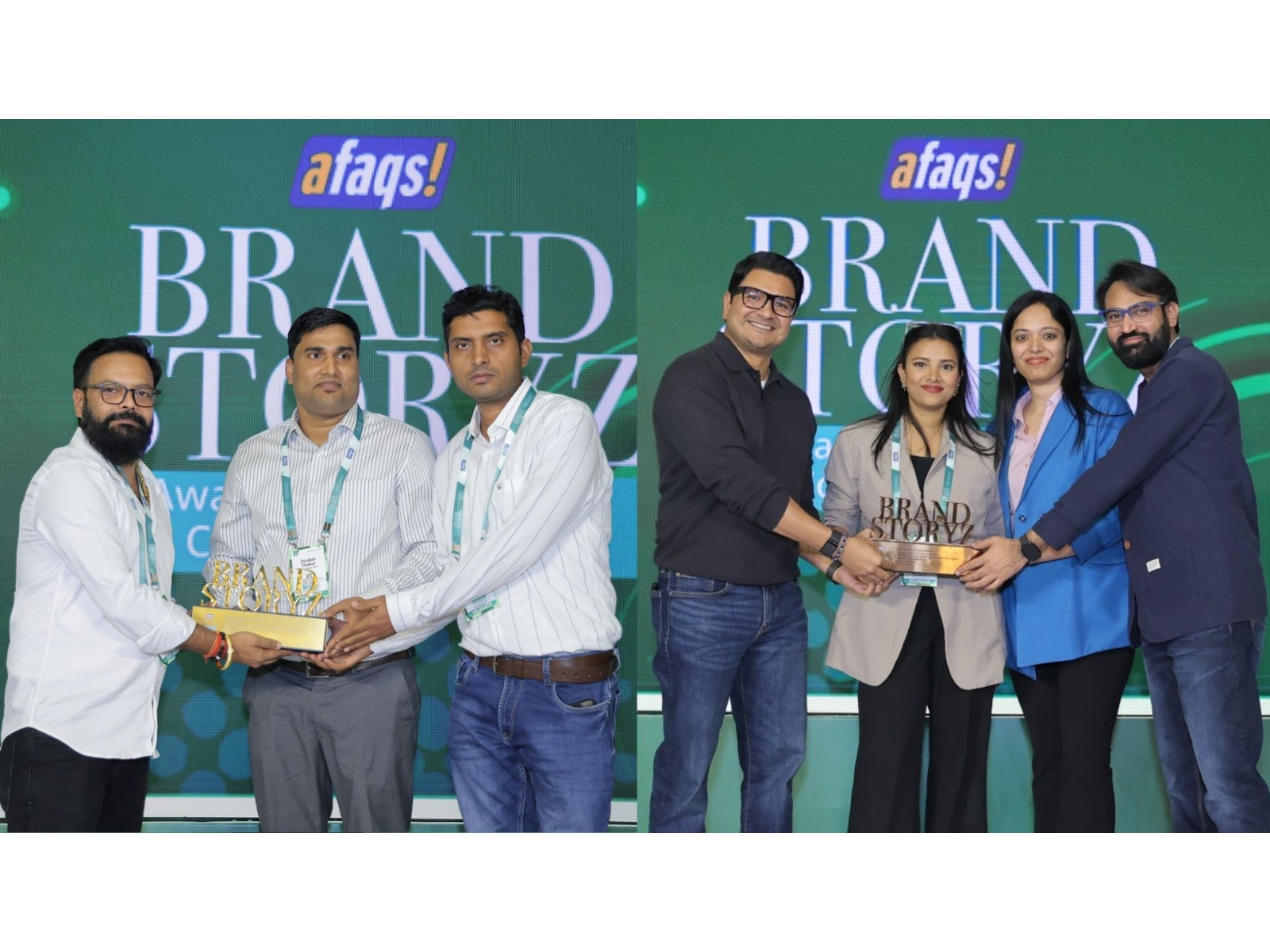 Creative agency Influencer Act received 2025 Afaqs brand storyz award for outstanding brand story telling